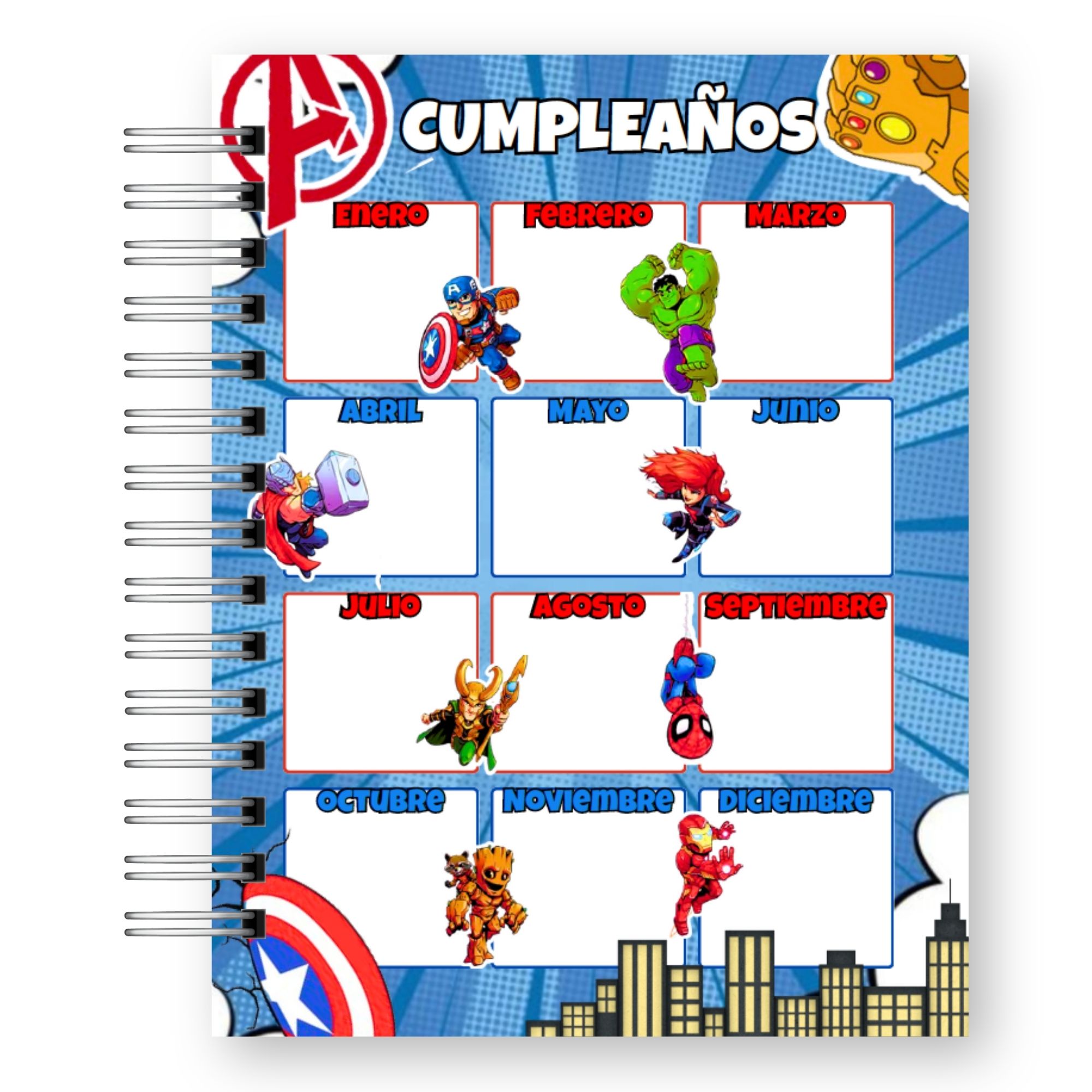 Agenda 2027 Marvel Vengadores  Avengers  5