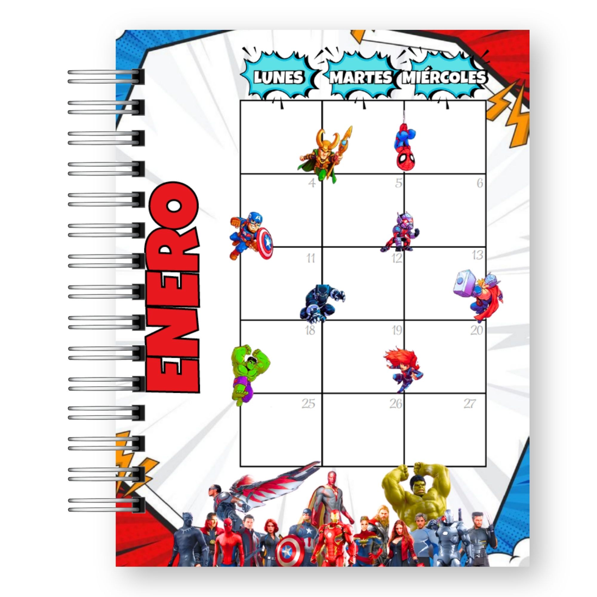 Agenda 2027 Marvel Vengadores  Avengers  12