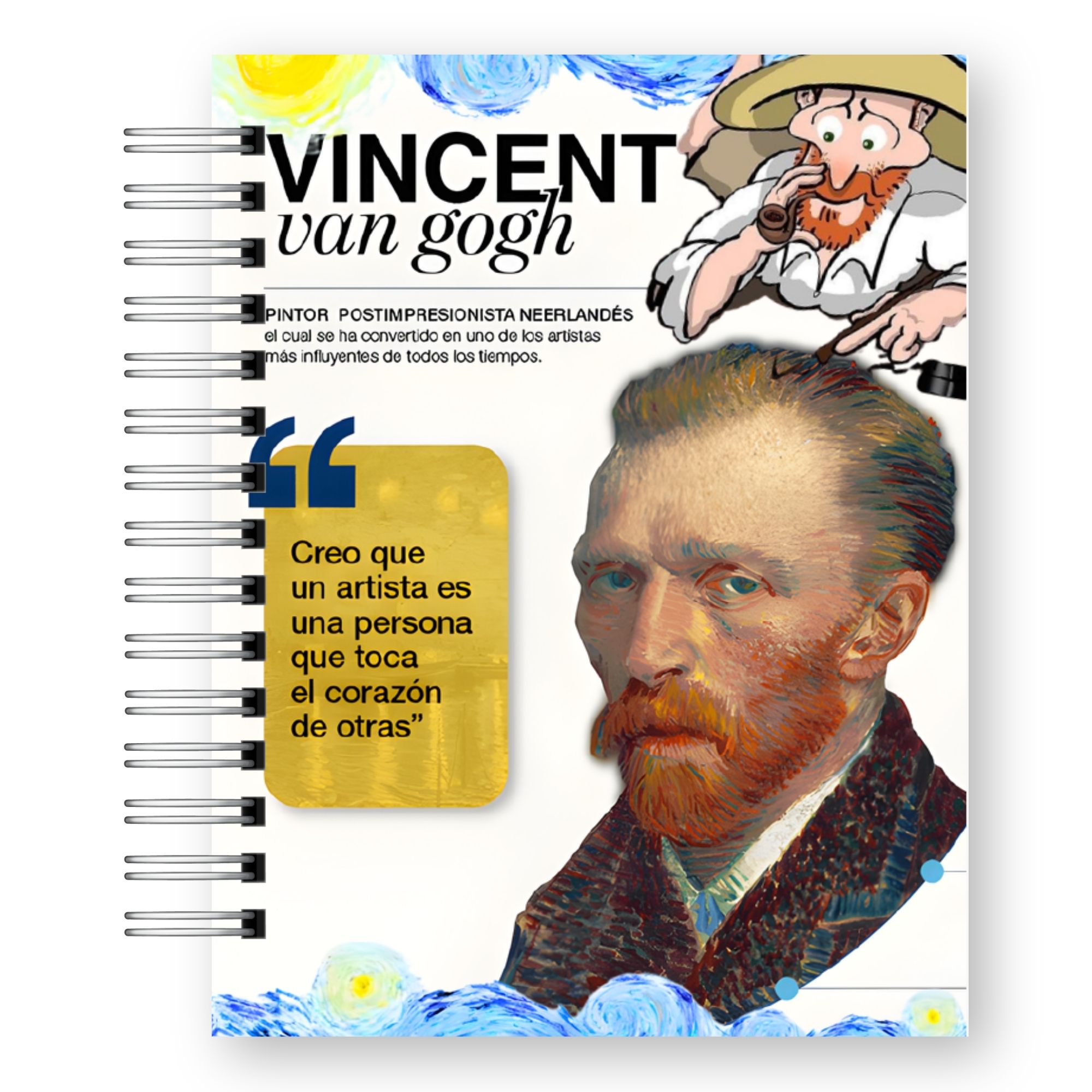 Agenda Vincent van Gogh 2027 – Edición Arte y Galería  5