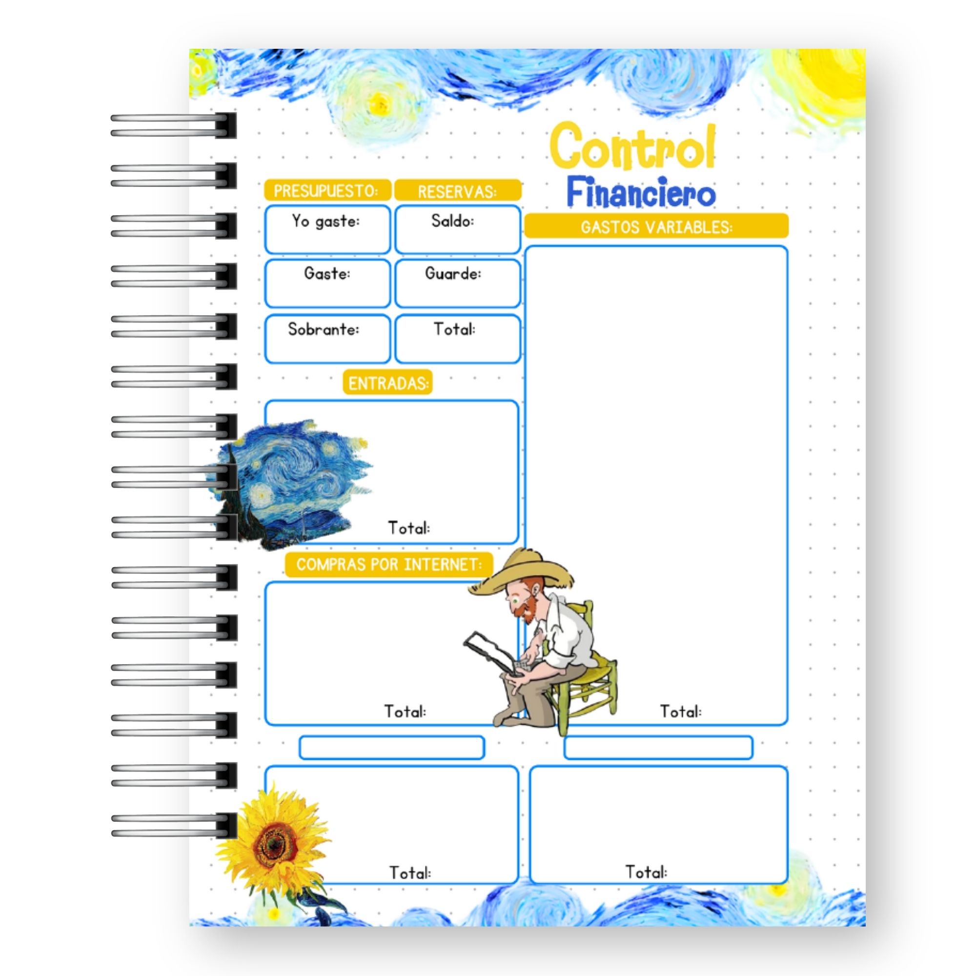 Agenda Vincent van Gogh 2027 – Edición Arte y Galería  11