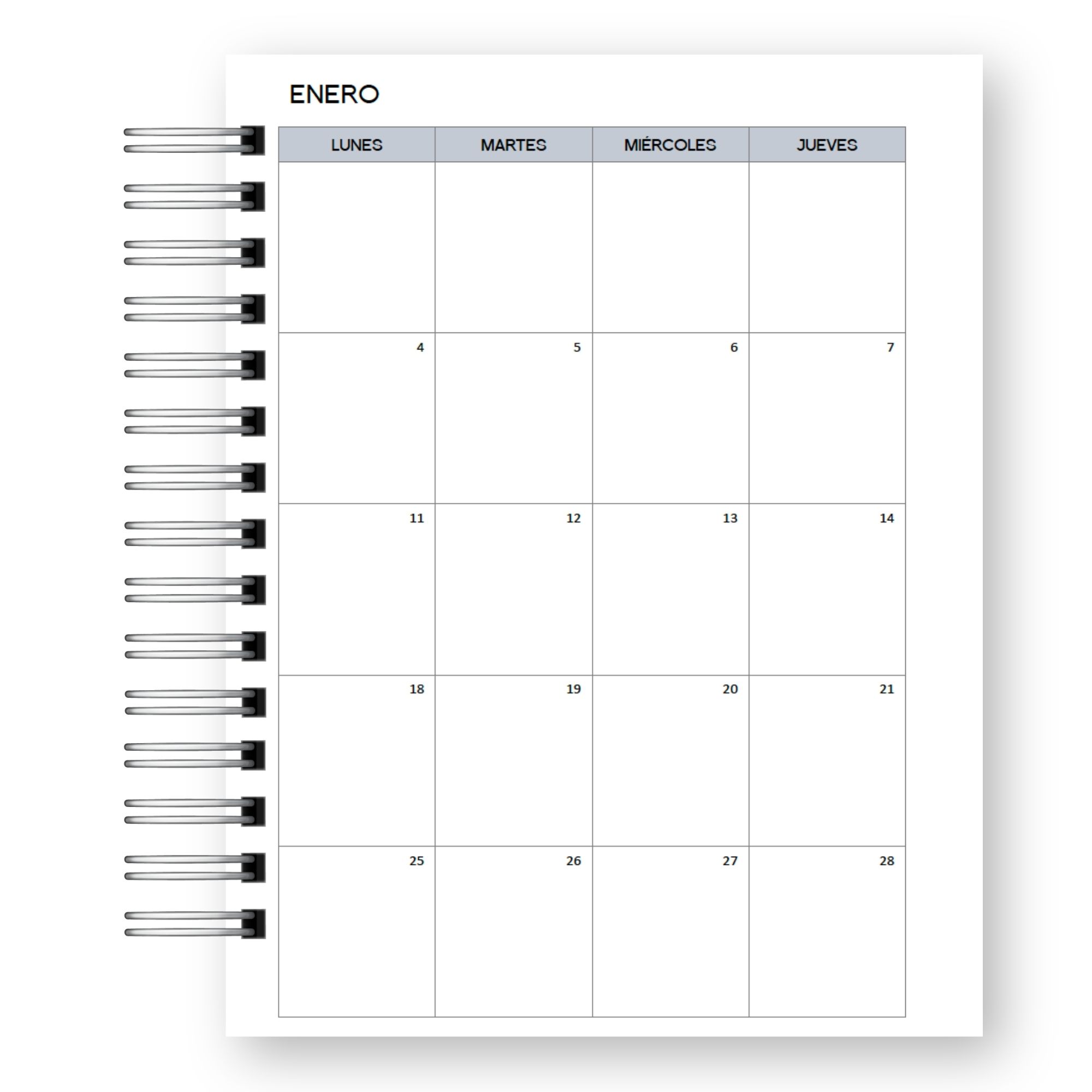 Planner Docente 2027 – Edición Hombre Inspiración & Taxonomía de Marzano 12