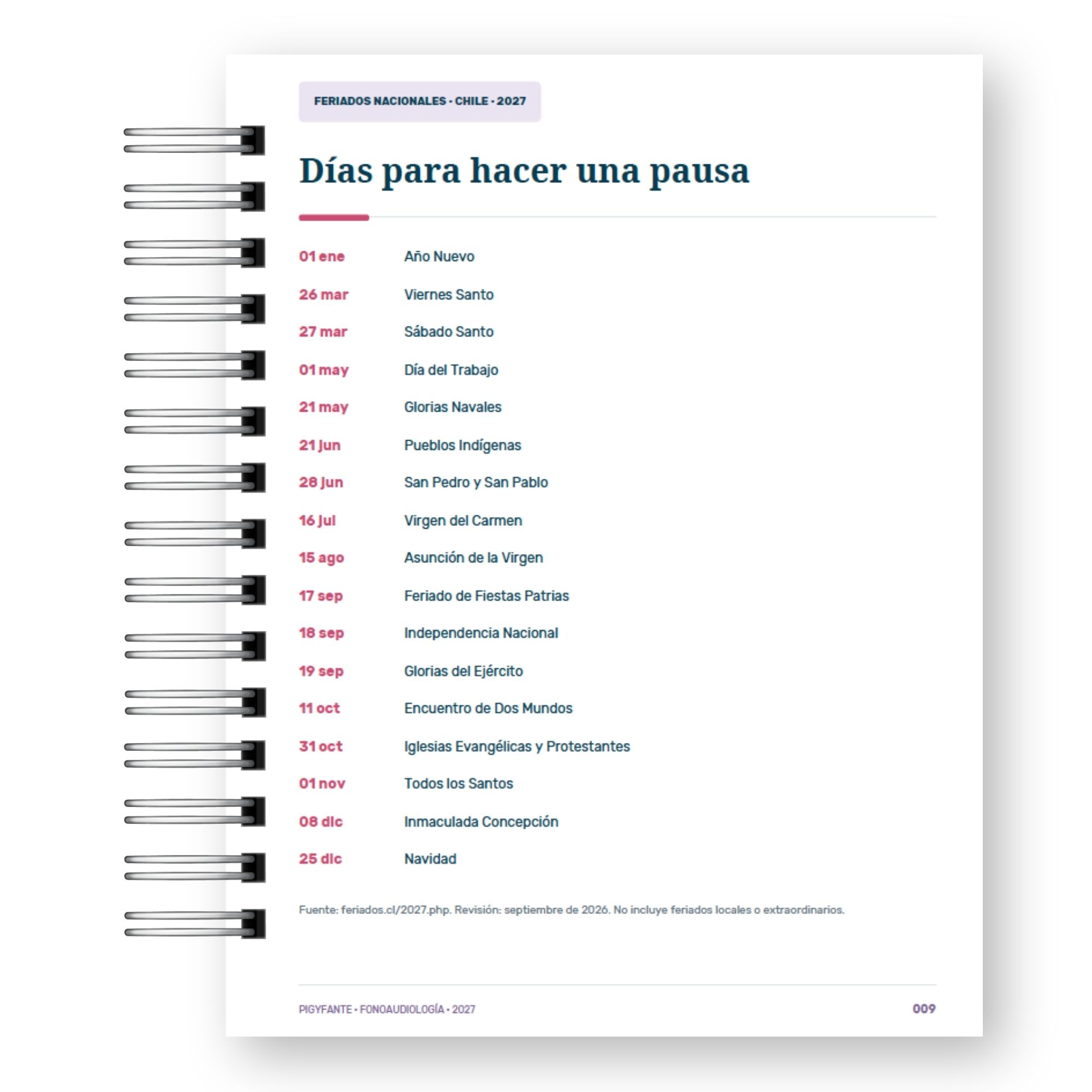 Agenda Fonoaudiología 2027  6