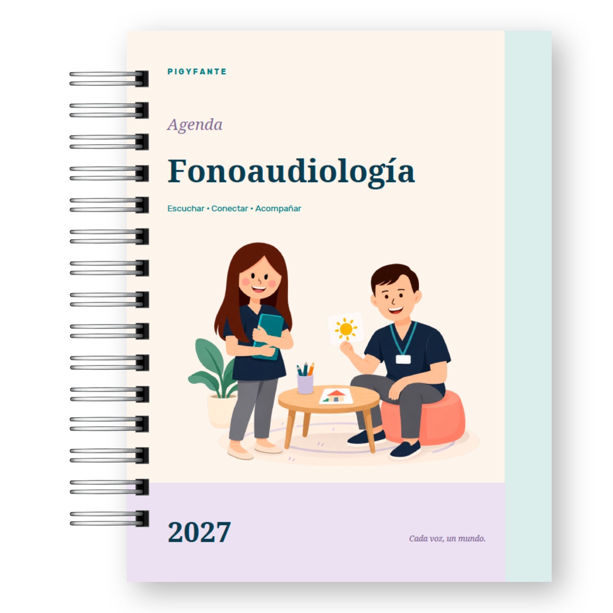 Agenda  Fonoaudiología 2027 – Edición Hombre  2