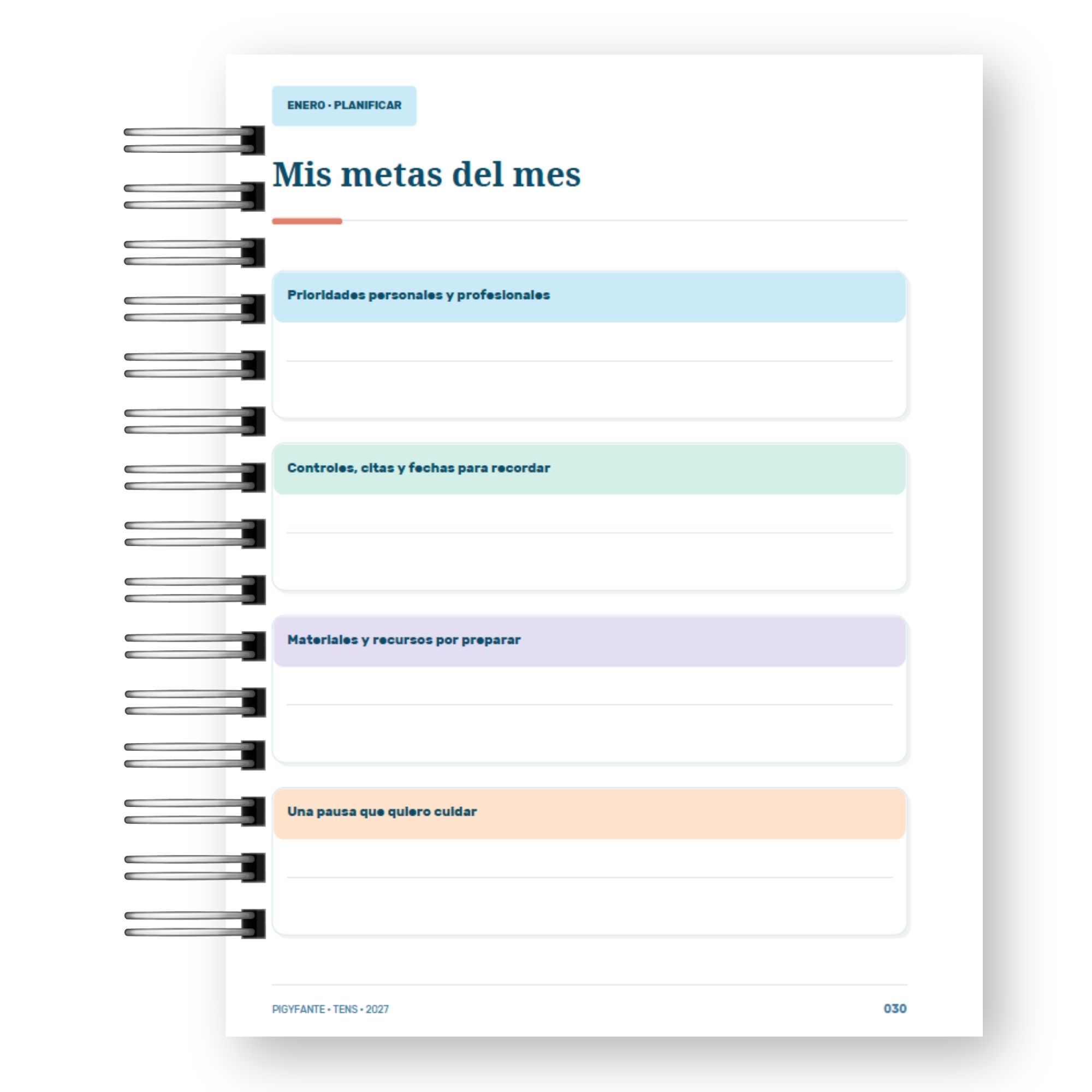 Agenda TENS 2027 – Técnico en Enfermería Nivel Superior  13
