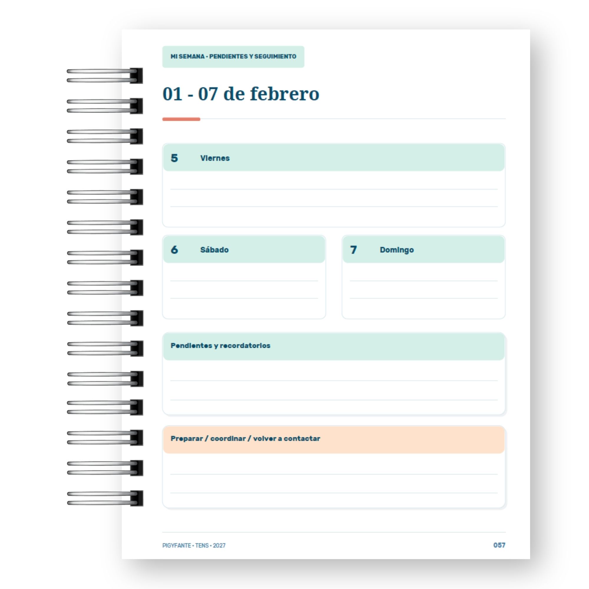 Agenda TENS 2027 – Técnico en Enfermería Nivel Superior  16