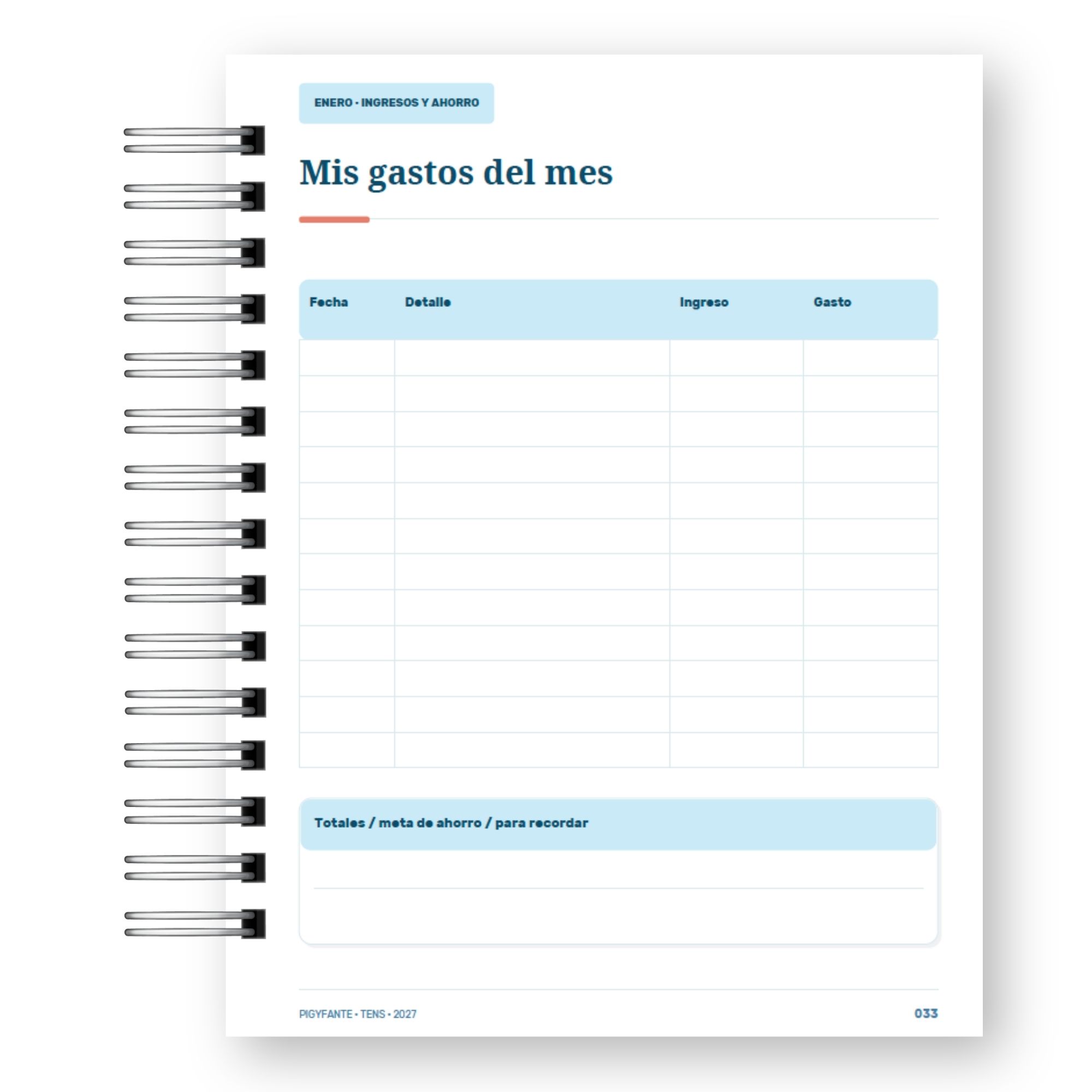 Agenda TENS 2027 – Edición Hombre  14