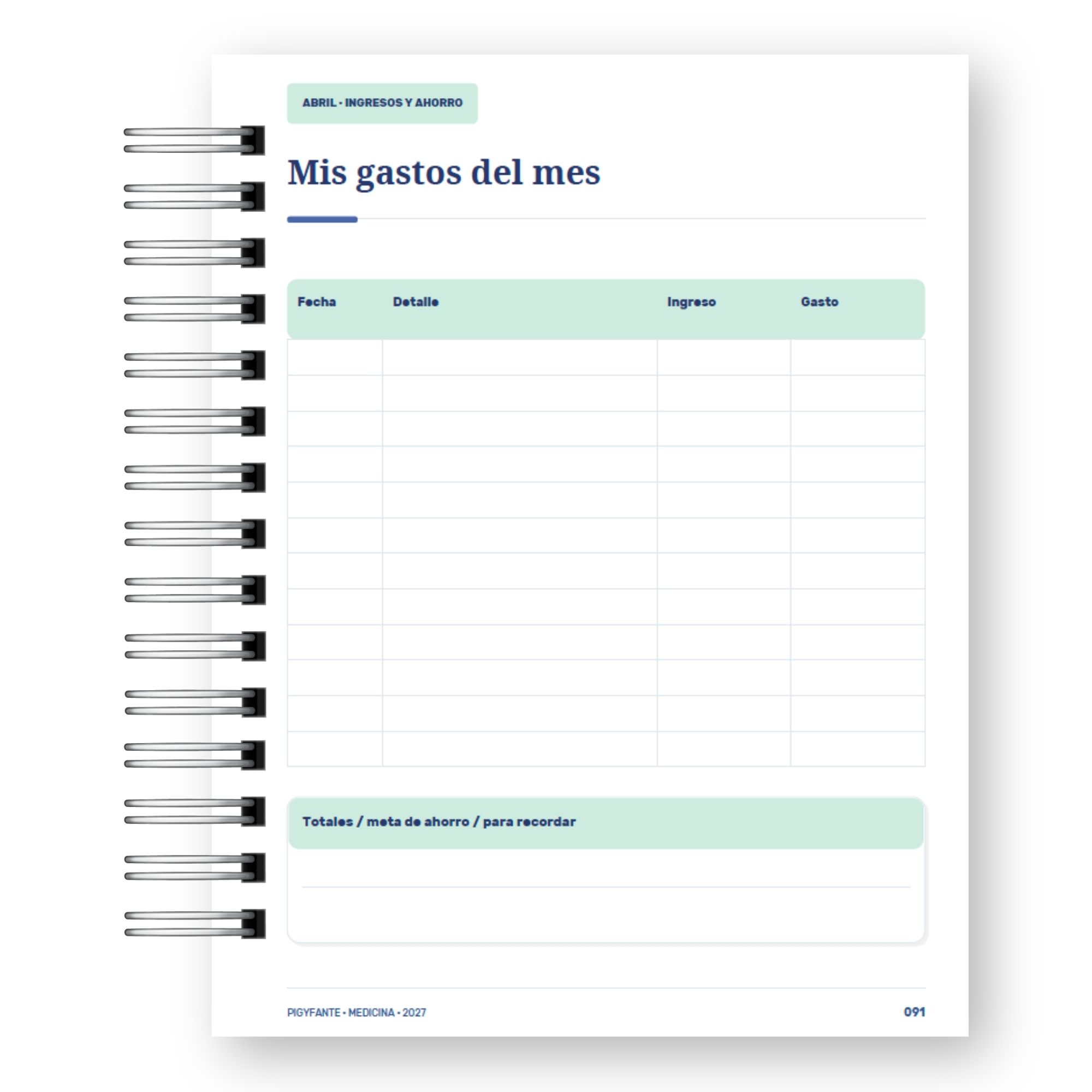 Agenda  Medicina 2027 – Edición Doctora 12