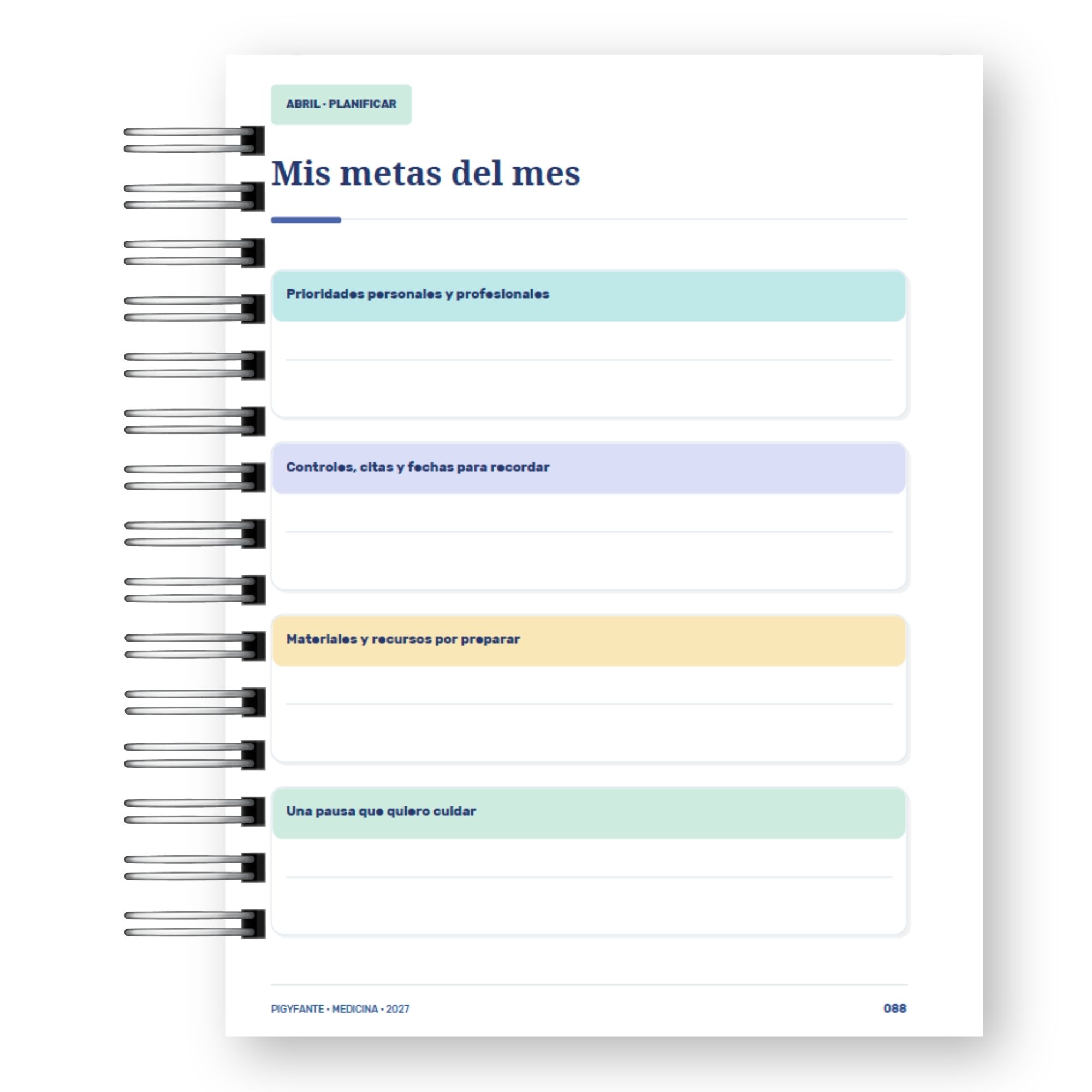 Agenda  Medicina 2027 – Edición Doctora 11