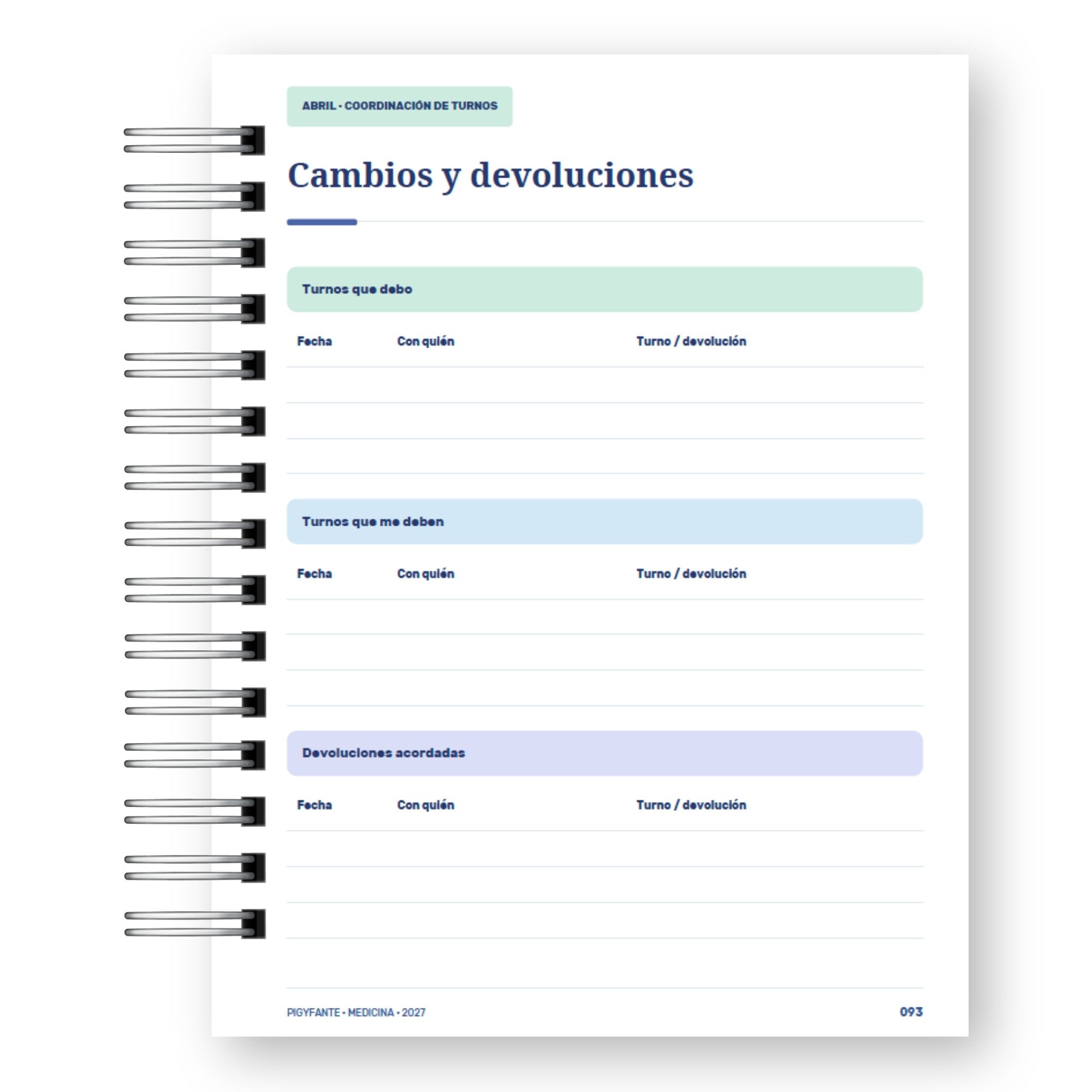 Agenda  Medicina 2027 – Edición Doctora 14