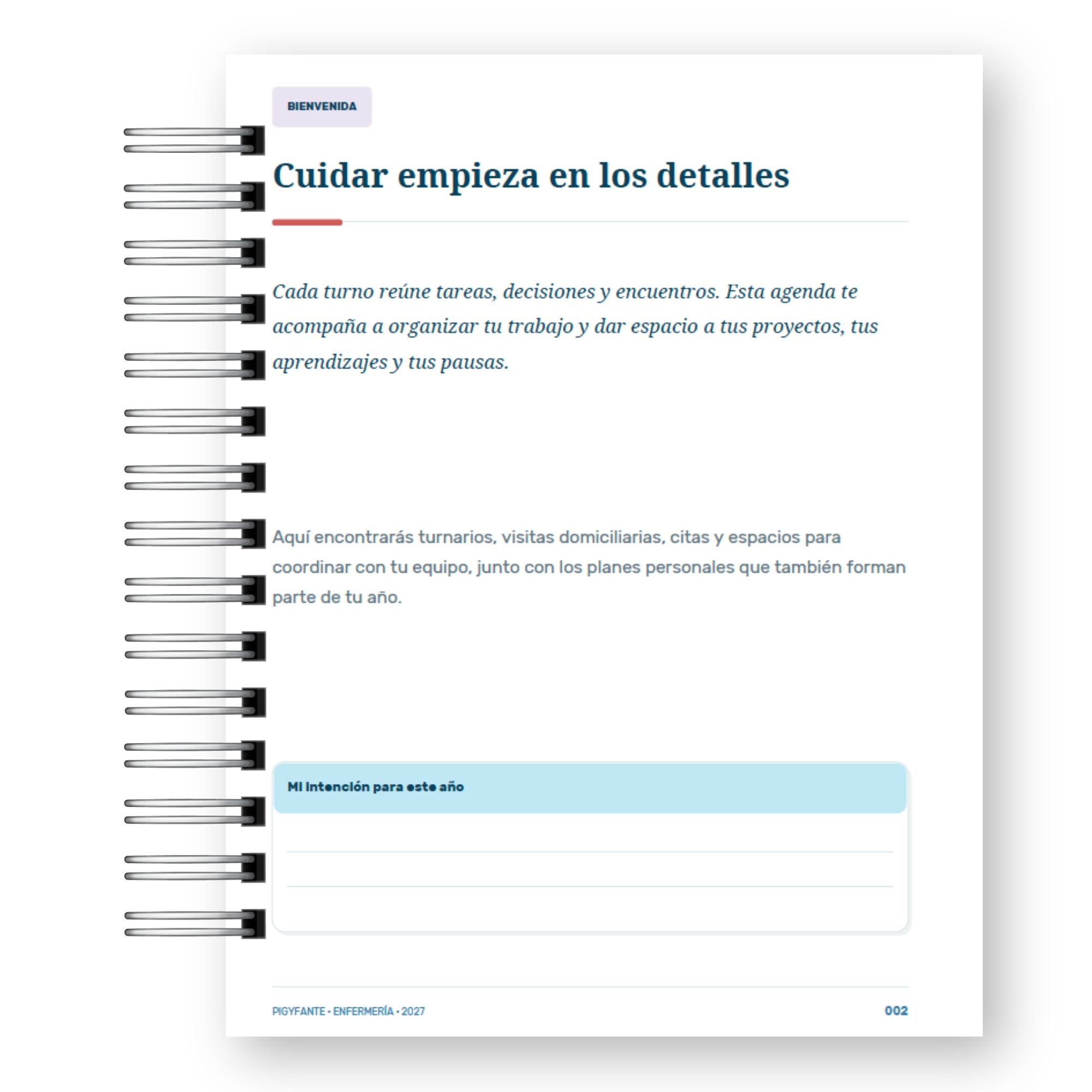 Agenda  Enfermería 2027  2