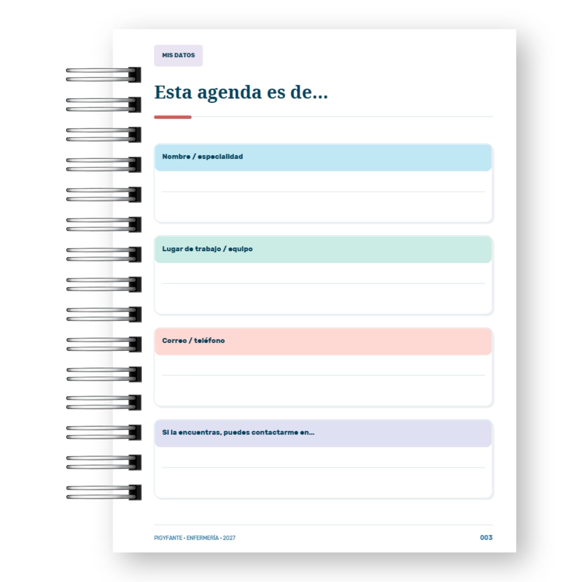 Agenda  Enfermería 2027  3