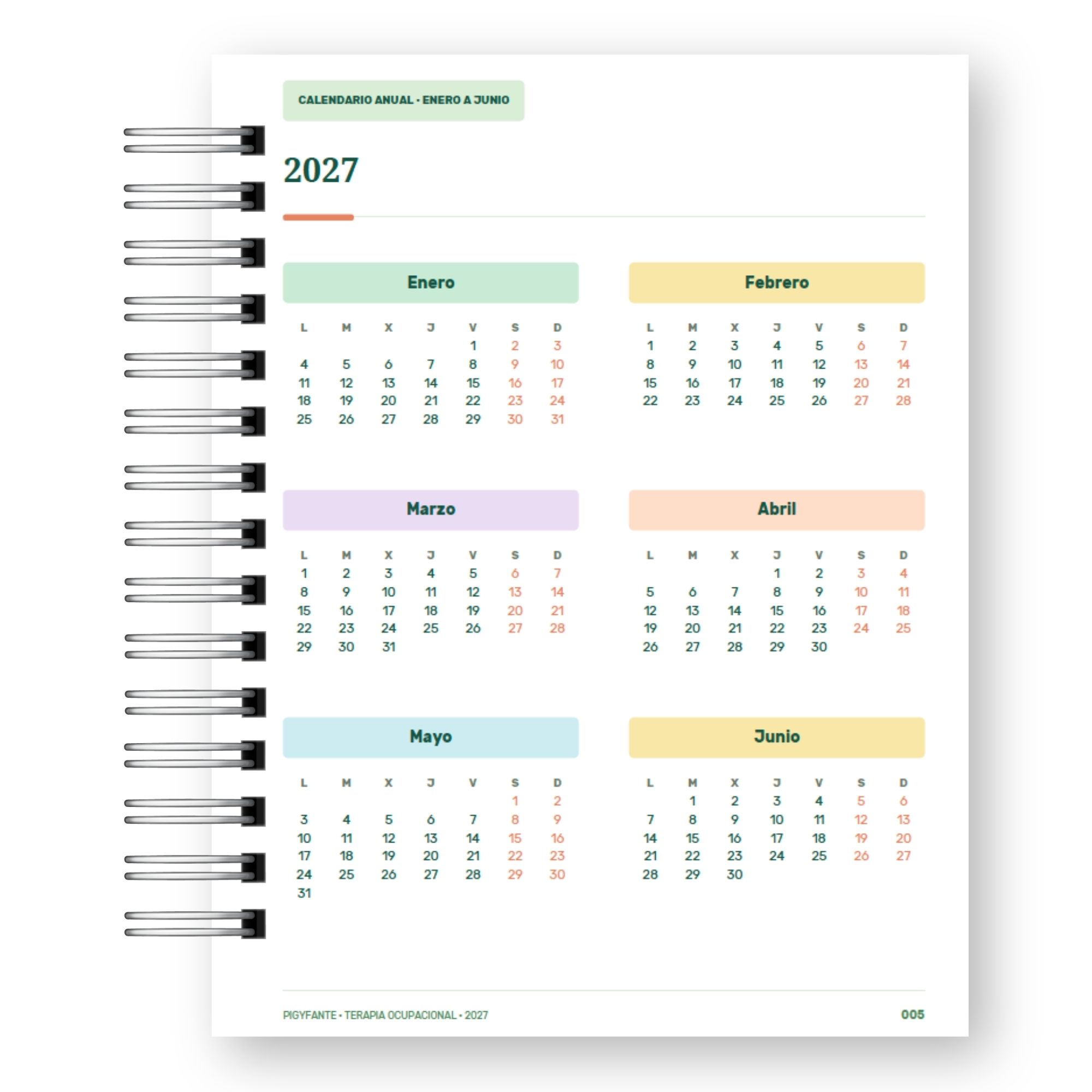 Agenda Terapia Ocupacional 2027  4
