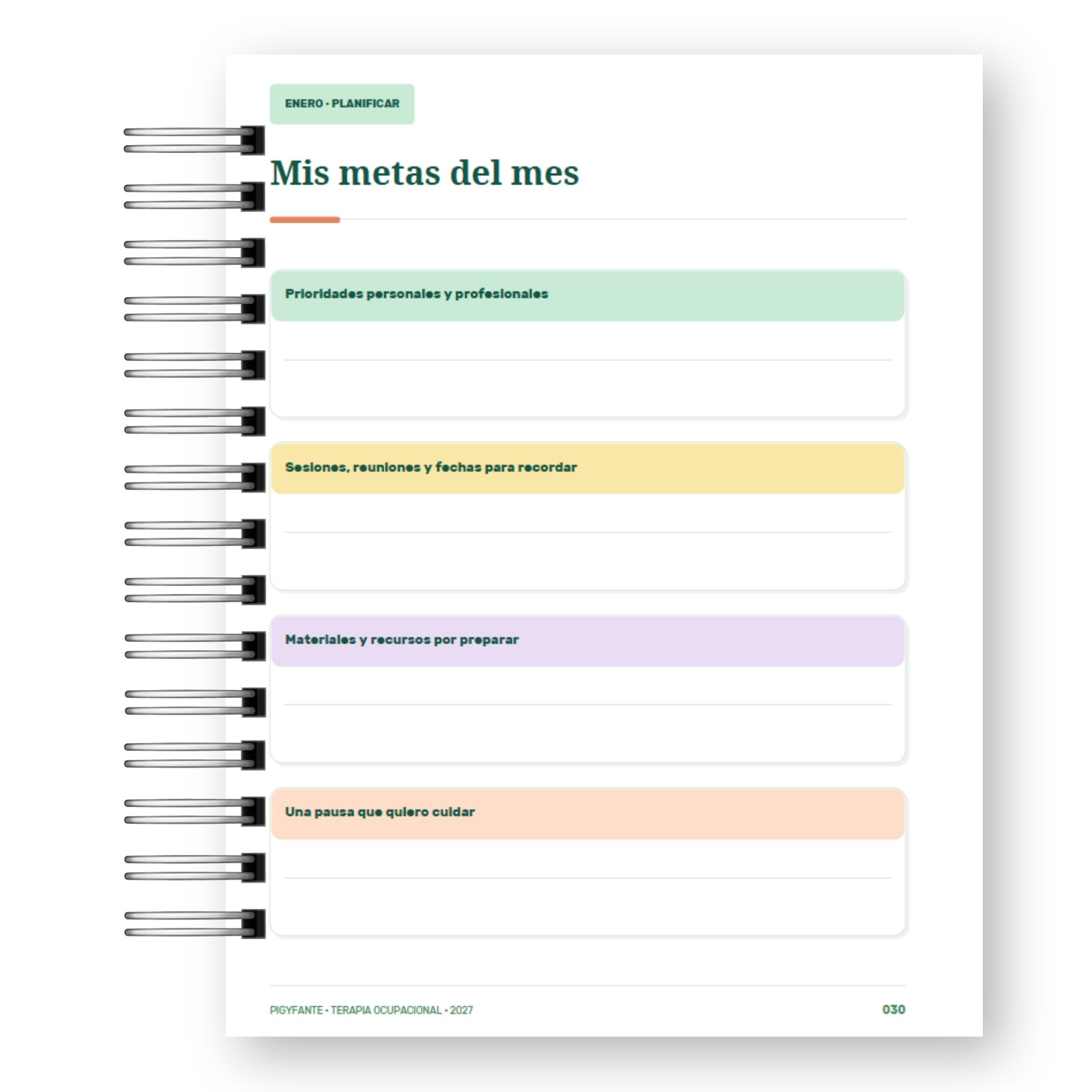 Agenda Terapia Ocupacional 2027  13
