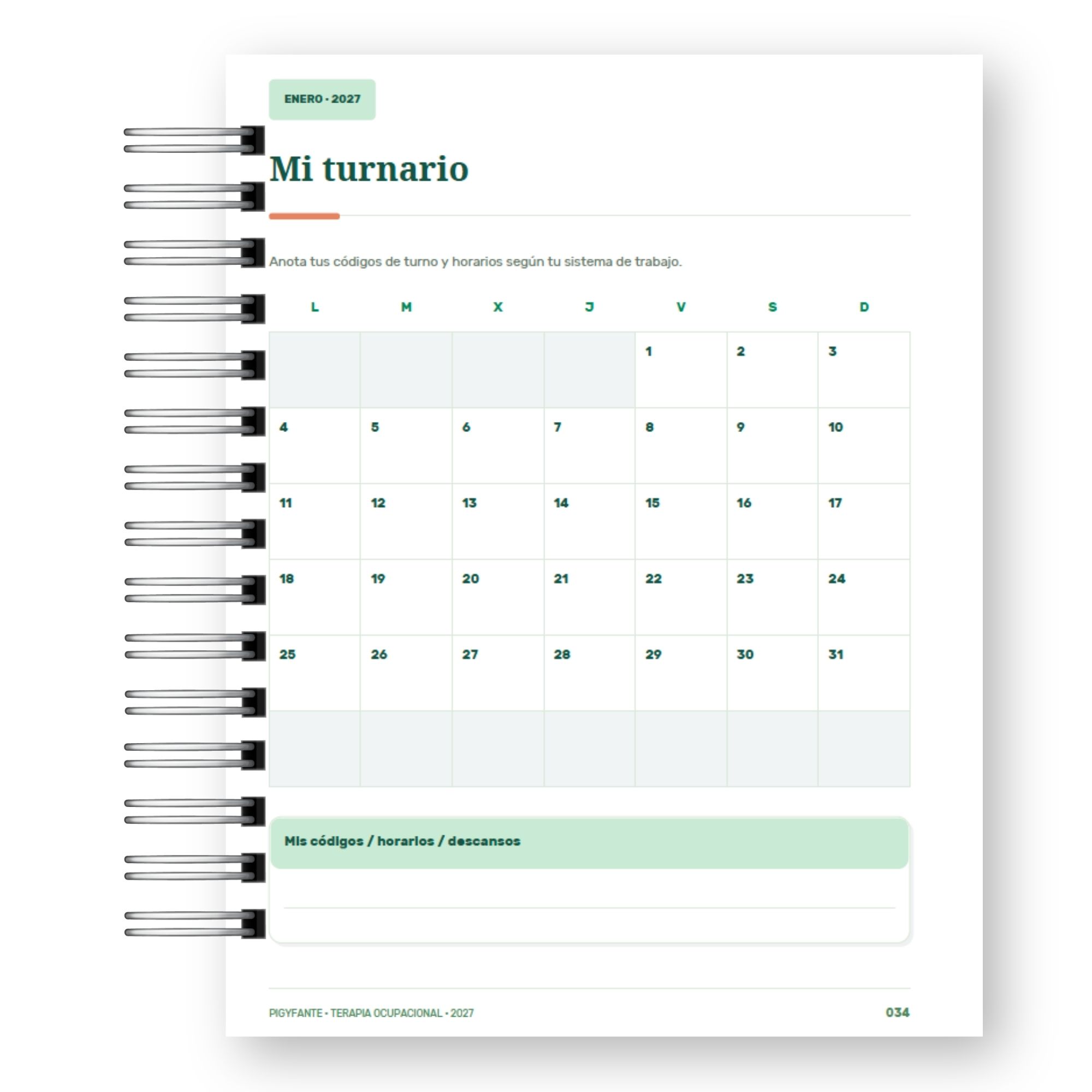 Agenda Terapia Ocupacional 2027  15