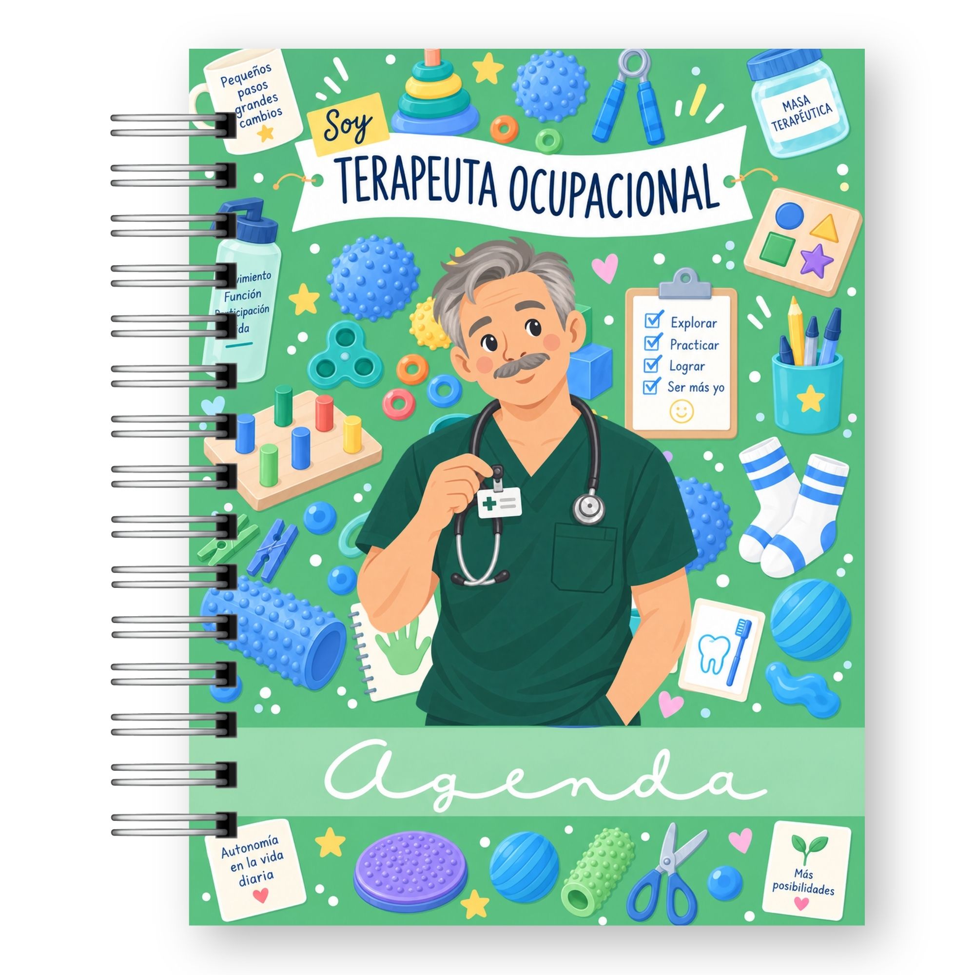 Agenda Terapia Ocupacional 2027 – Edición Hombre  25
