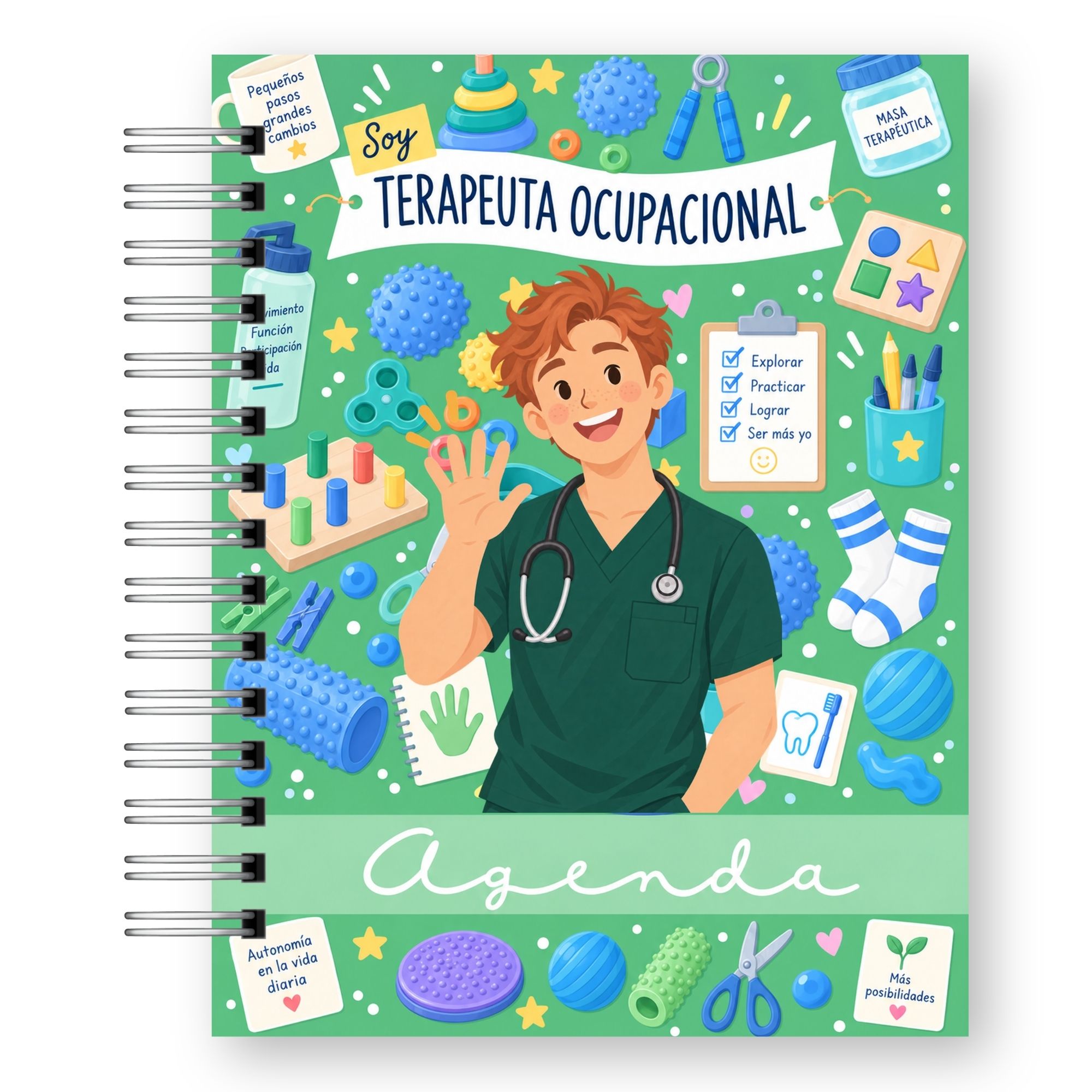 Agenda Terapia Ocupacional 2027 – Edición Hombre  27