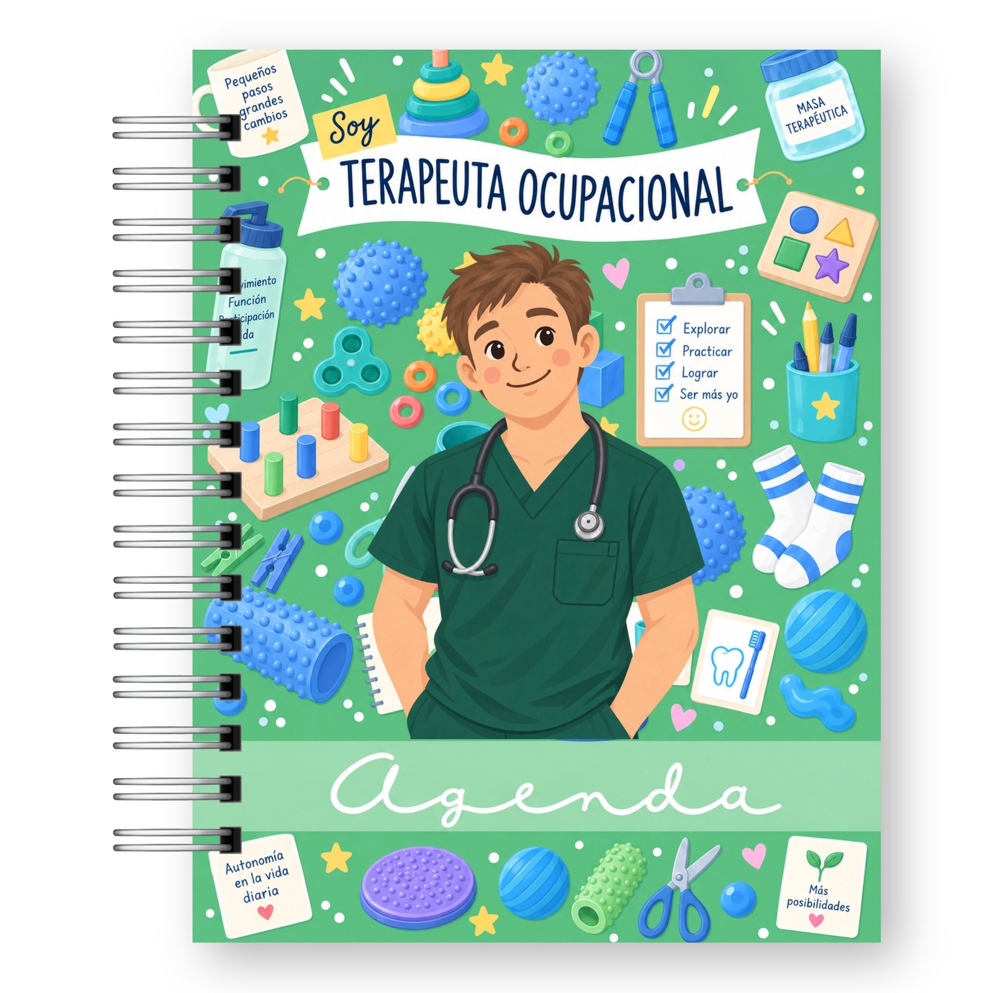Agenda Terapia Ocupacional 2027 – Edición Hombre  21