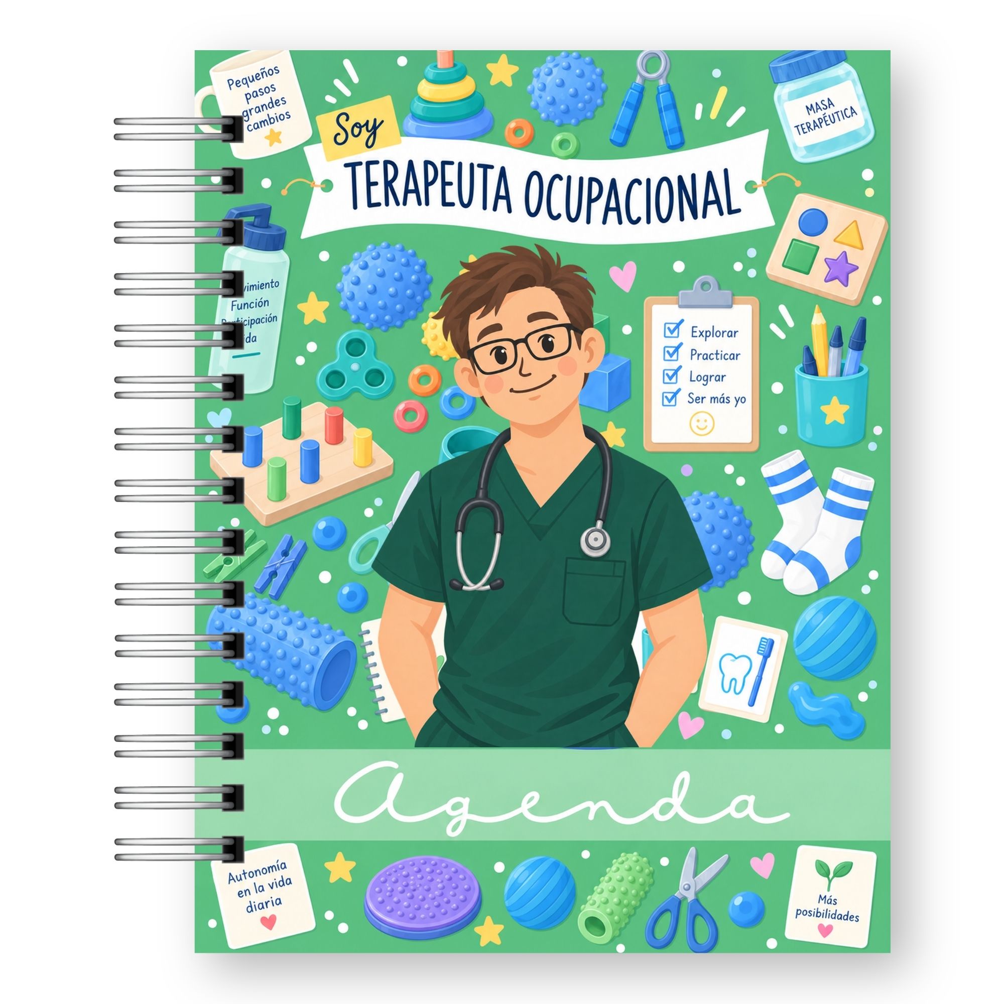 Agenda Terapia Ocupacional 2027 – Edición Hombre  26
