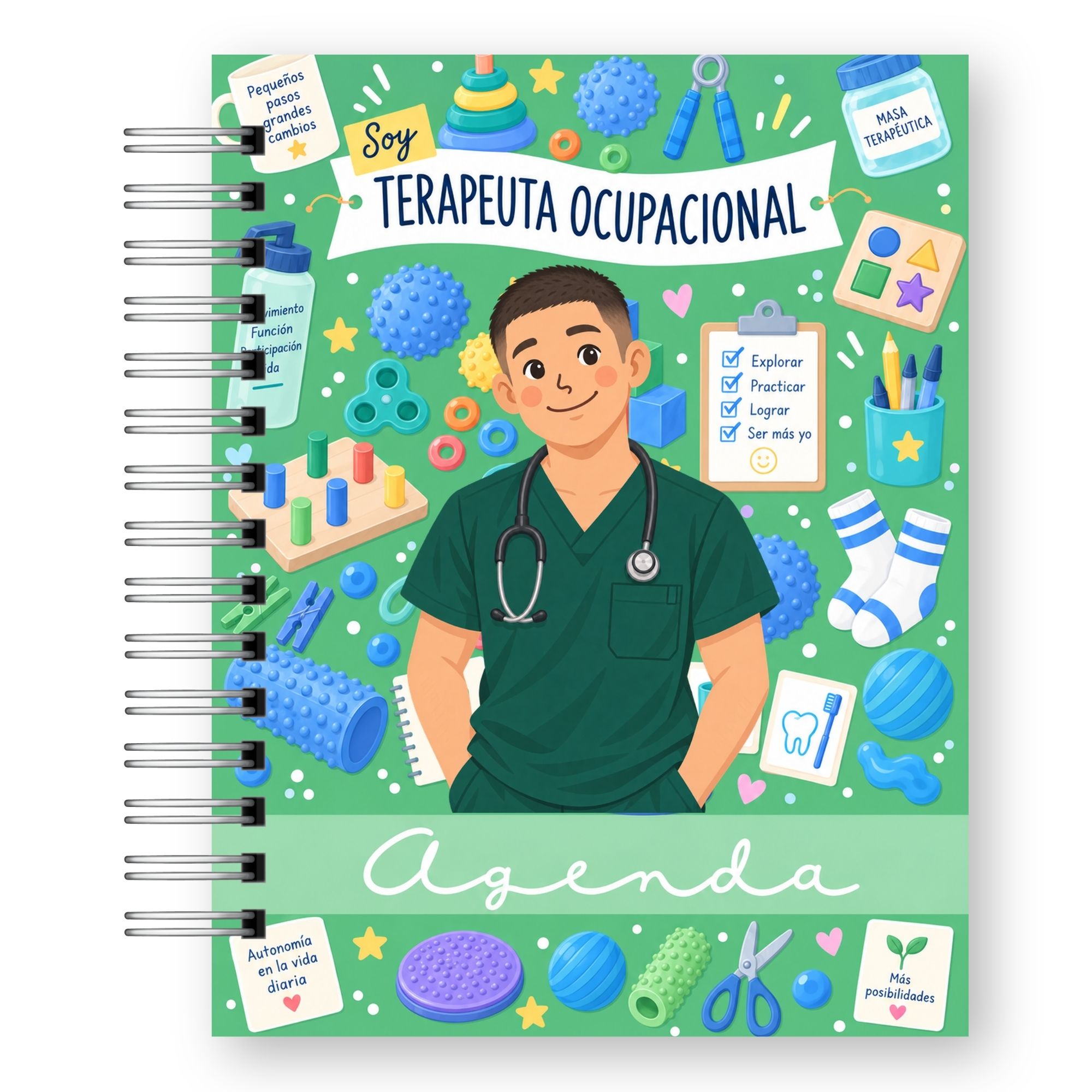 Agenda Terapia Ocupacional 2027 – Edición Hombre  23