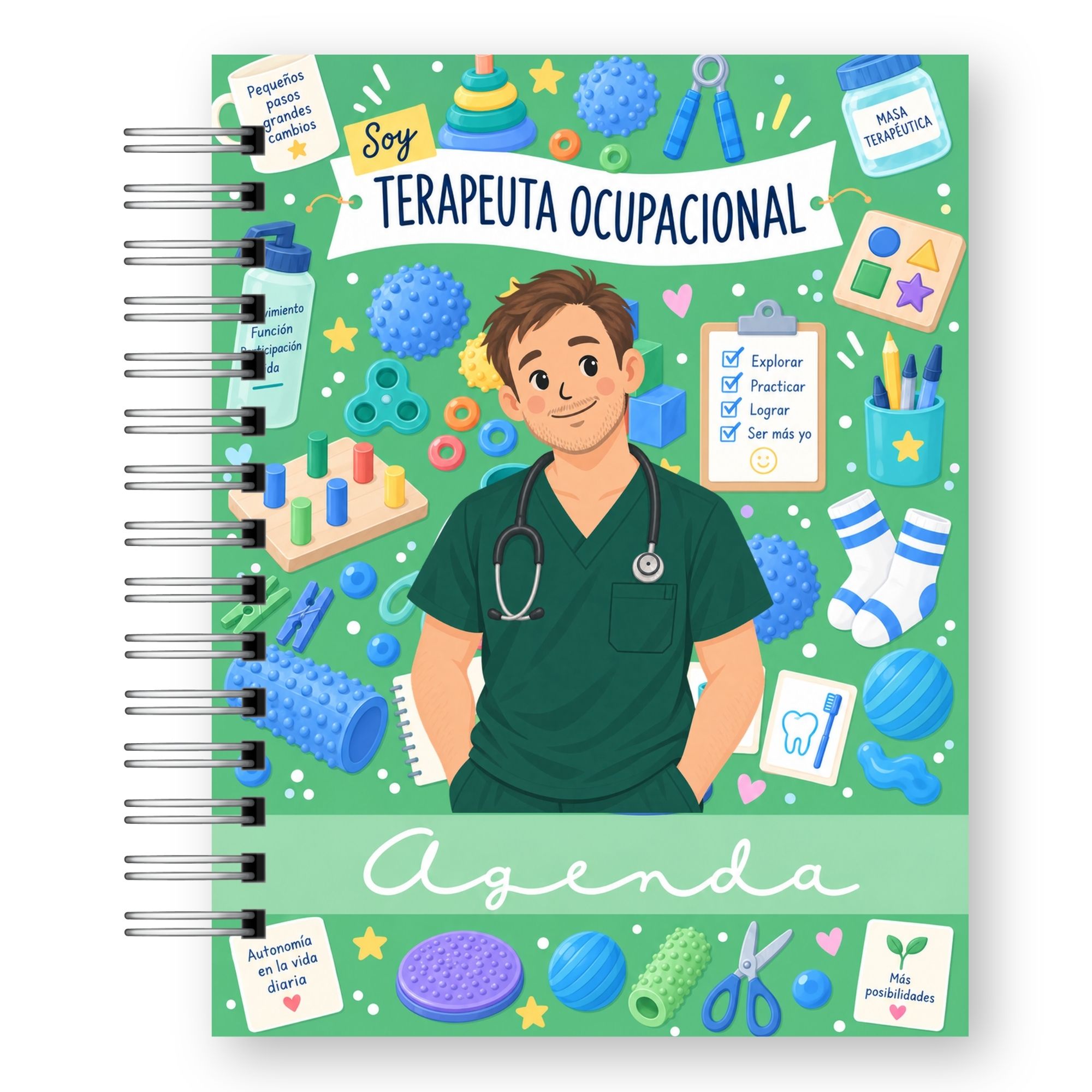 Agenda Terapia Ocupacional 2027 – Edición Hombre  1