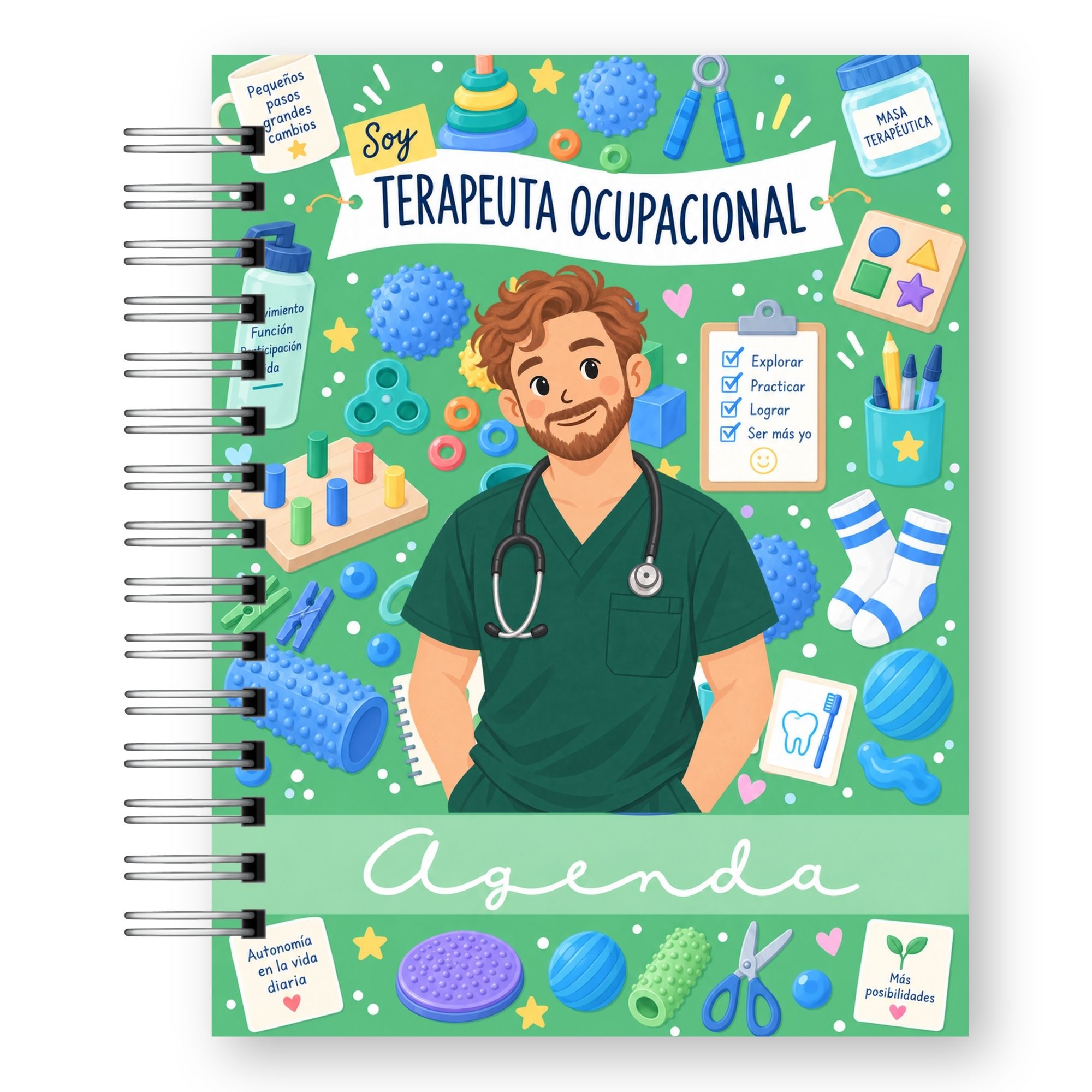 Agenda Terapia Ocupacional 2027 – Edición Hombre  22