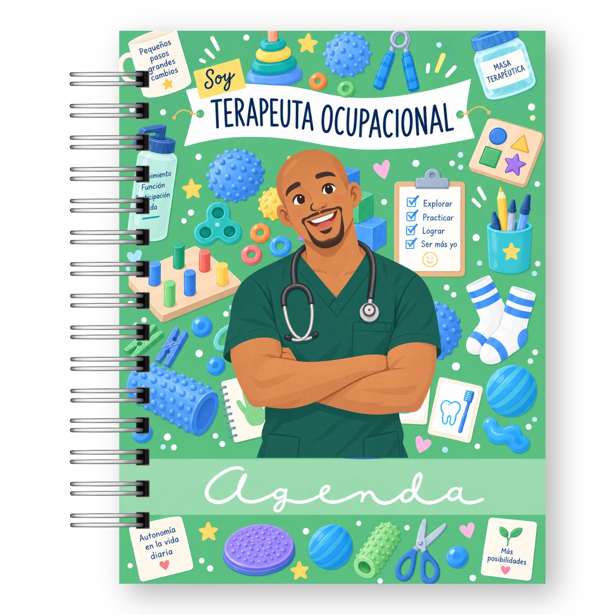 Agenda Terapia Ocupacional 2027 – Edición Hombre  20