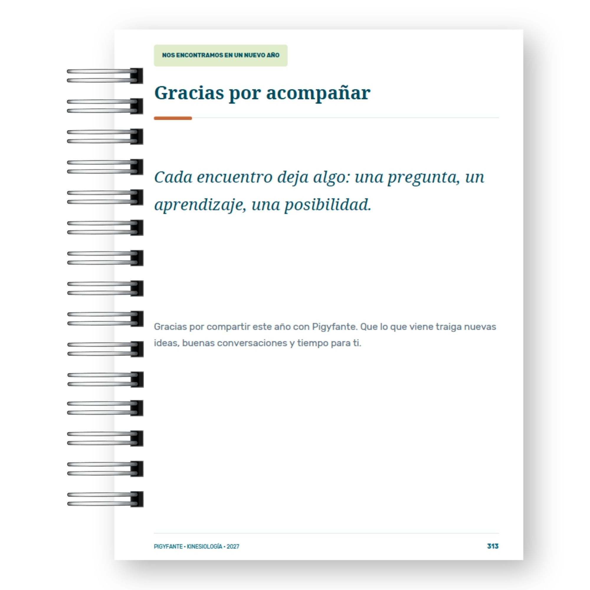 Agenda  Kinesiología 2027 – Edición Hombre  19
