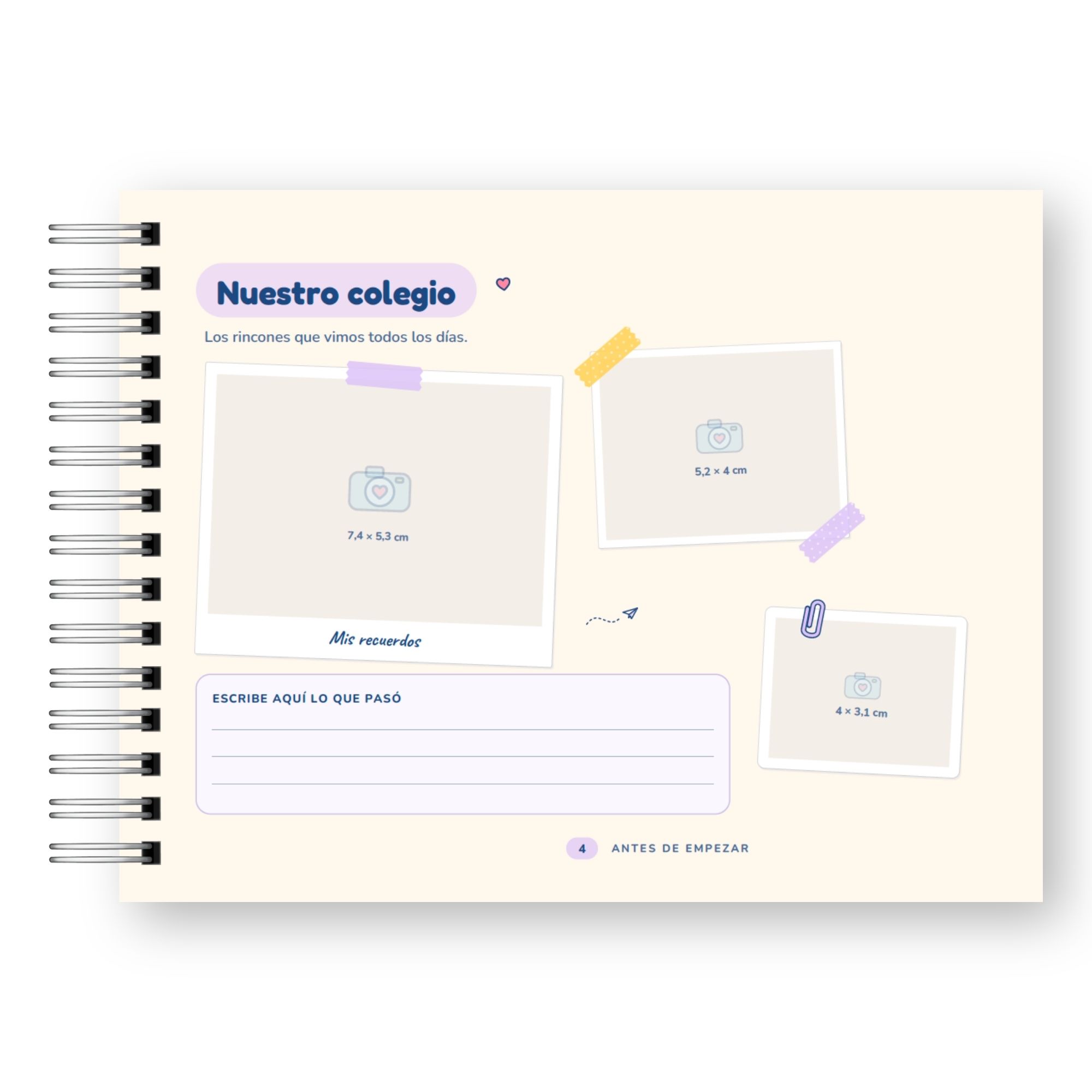Anuario Escolar 2027 -Edición Recuerdo de Curso  7