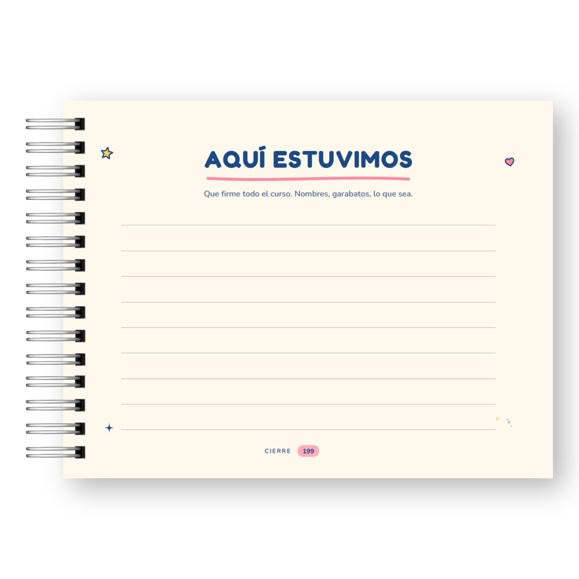Anuario Escolar 2027 -Edición Recuerdo de Curso  16