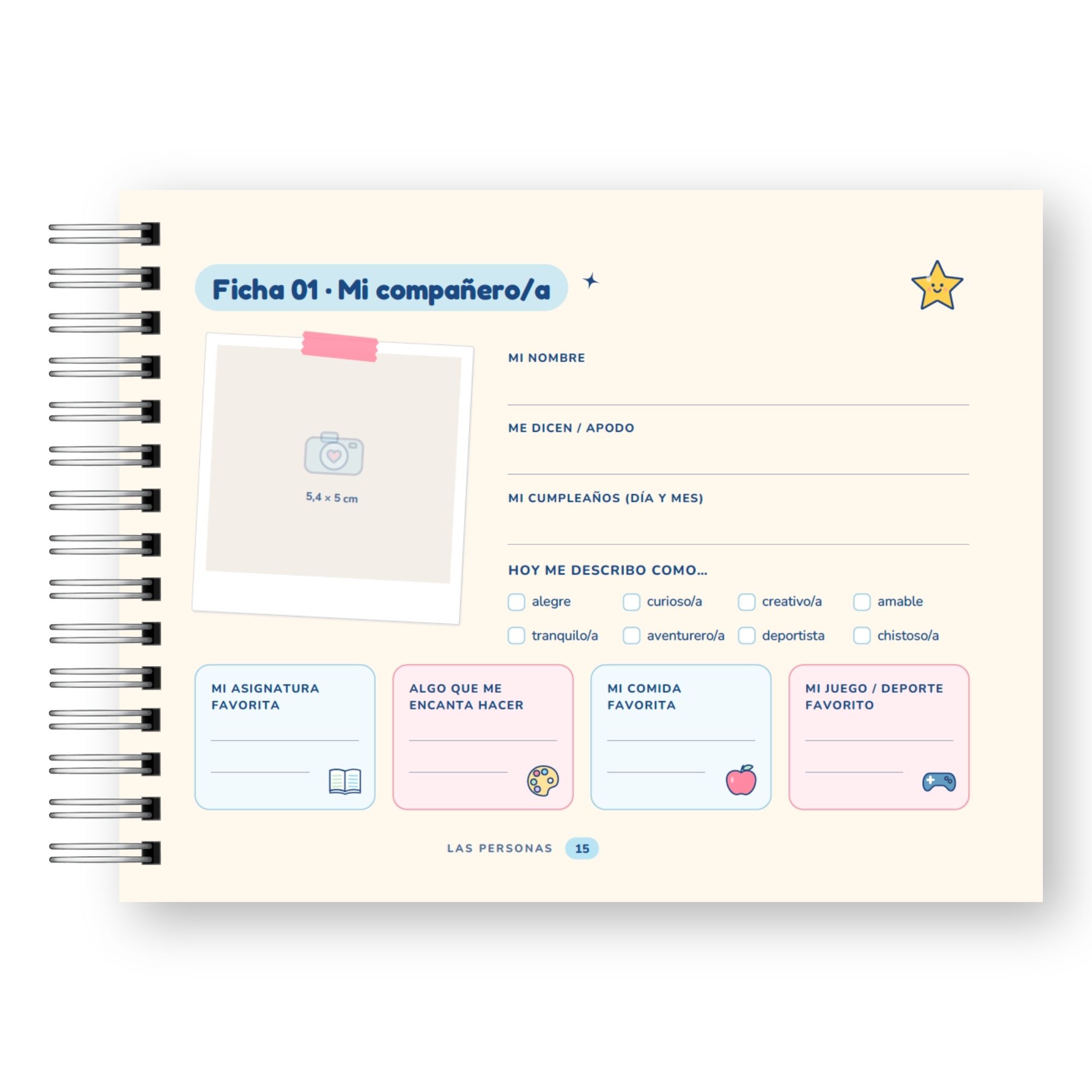 Anuario Escolar 2027 -Edición Recuerdo de Curso  13