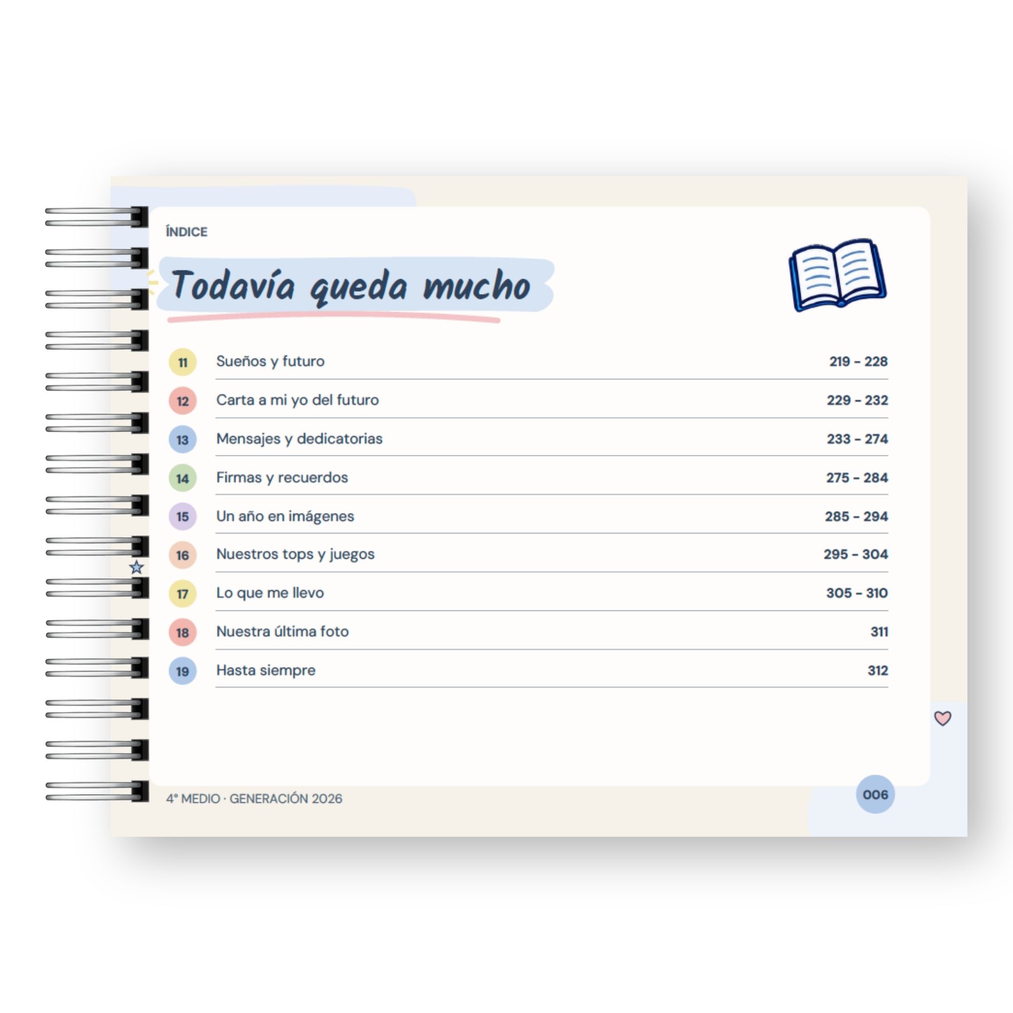 Anuario 4 Medio Generación 2026 – Edición Graduación  6