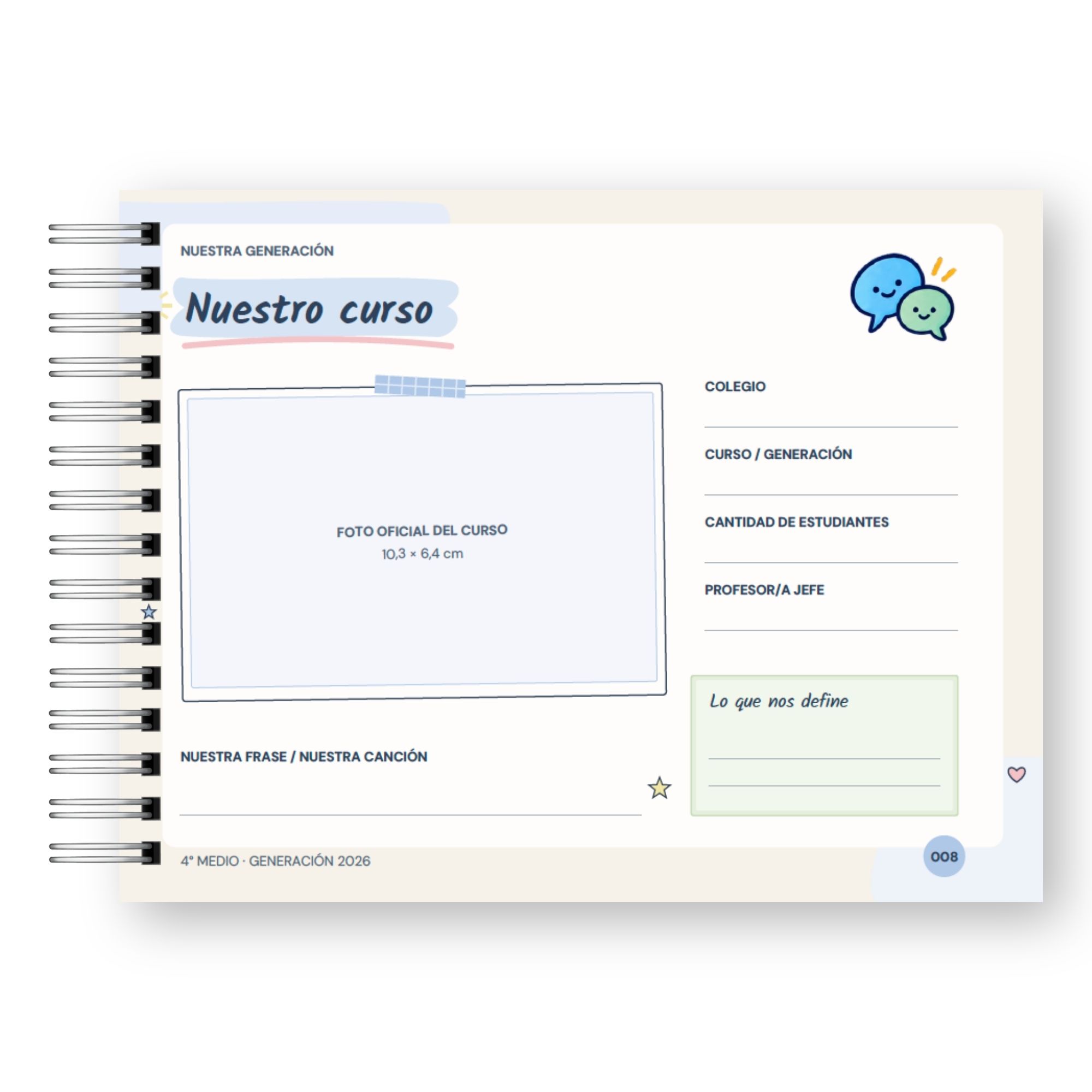 Anuario 4 Medio Generación 2026 – Edición Graduación  7