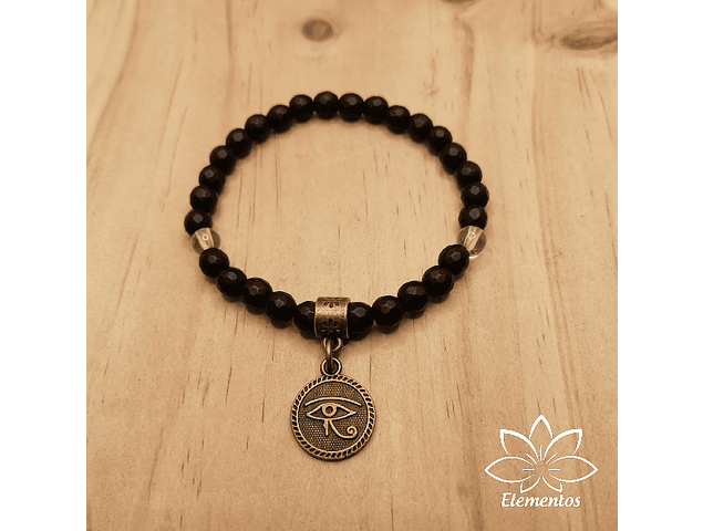 Pulsera Protección Turmalina Mujer