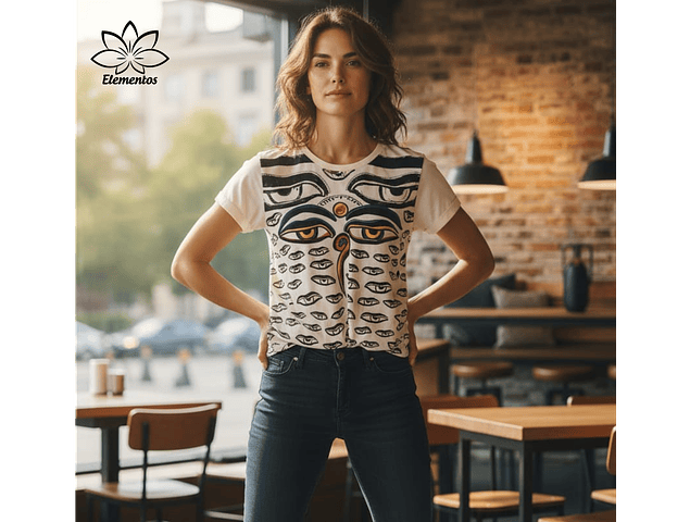 Polera Mujer Ojos de Buda