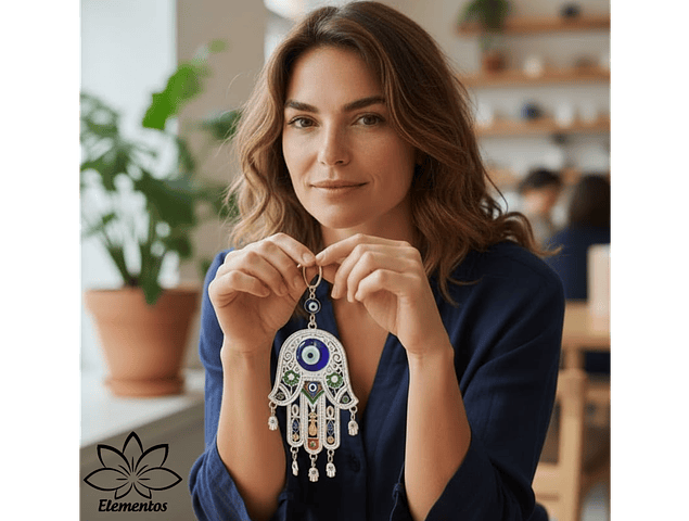 Colgante de Muro Manito Blanca