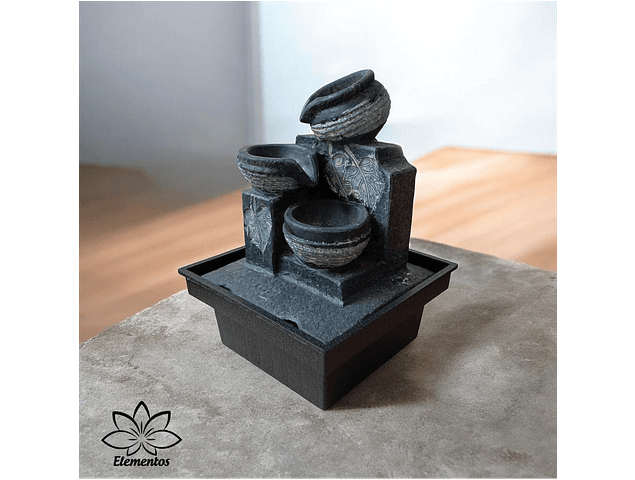 Fuente de agua 3 cántaros