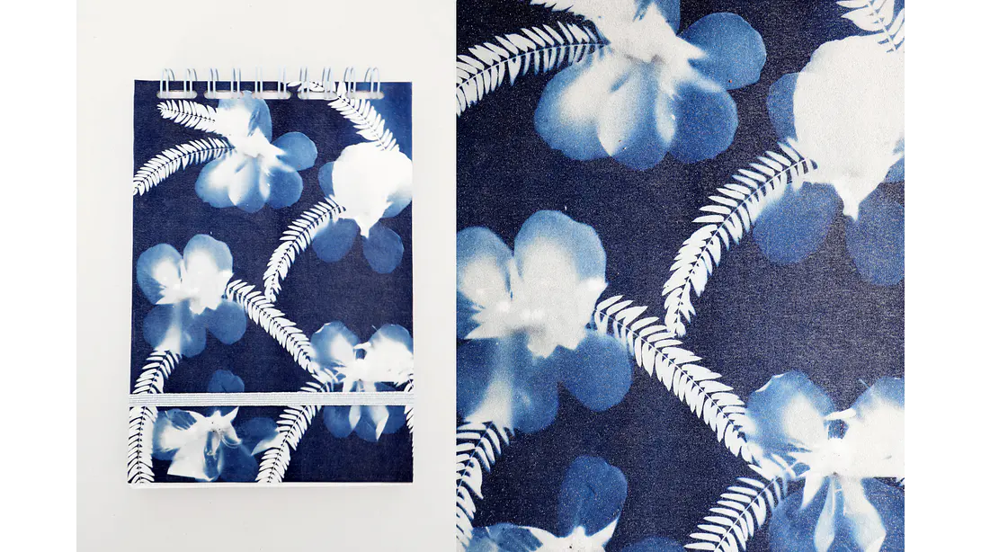 Libreta A5 100 hojas Geranio y Aromo 1