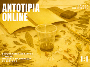 Taller individual Online Introducción a la Antotipia