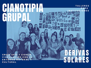 Taller Grupal de Cianotipia