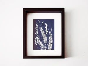 Cuadro Chépica y Aromo 16,5 × 21,5 cm