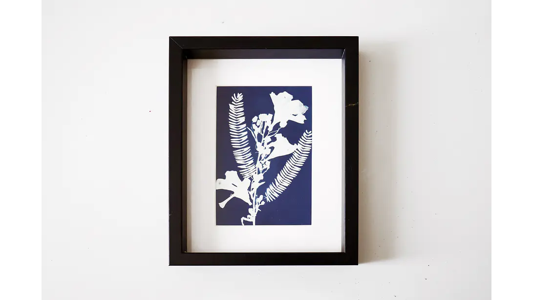 Cuadro Flor de Laurel y Aromo 16,5 × 21,5 cm 1