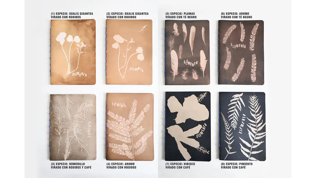 Libreta A5 20 hojas Edición Verano Serenense Tintes naturales 2