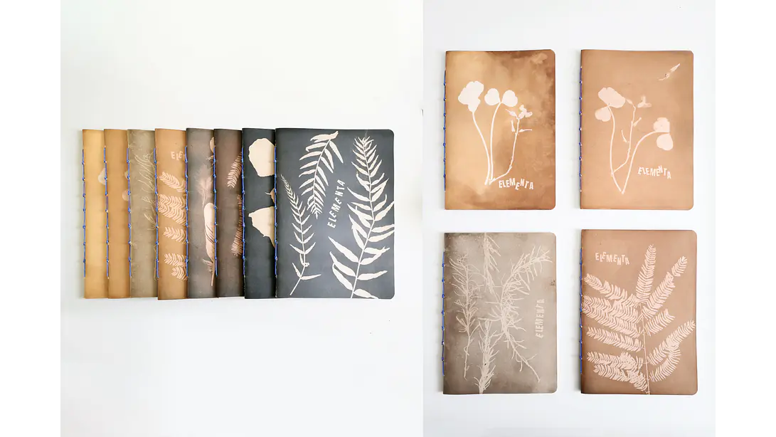 Libreta A5 20 hojas Edición Verano Serenense Tintes naturales 1