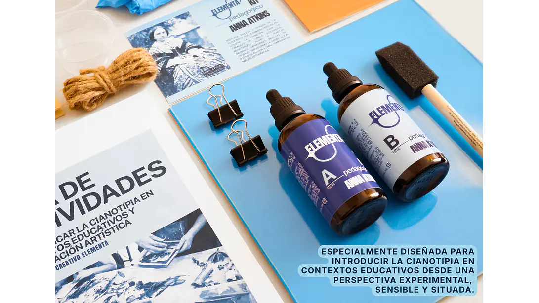 Kit pedagógico Anna Atkins 2