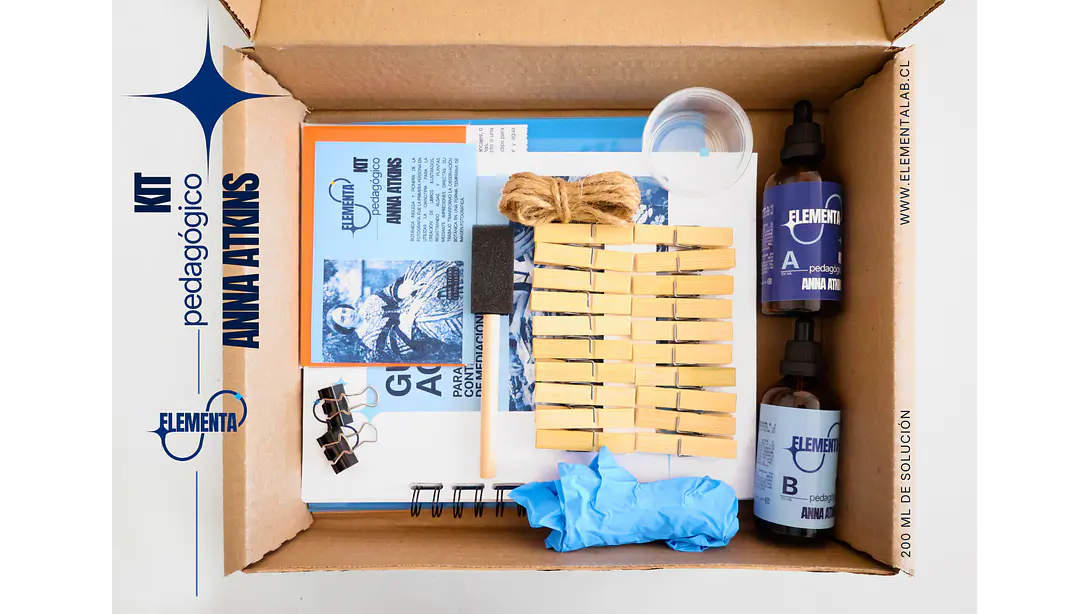 Kit pedagógico Anna Atkins 5