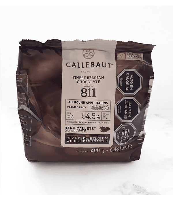  cacao semi amargo  54,5% Callebaut