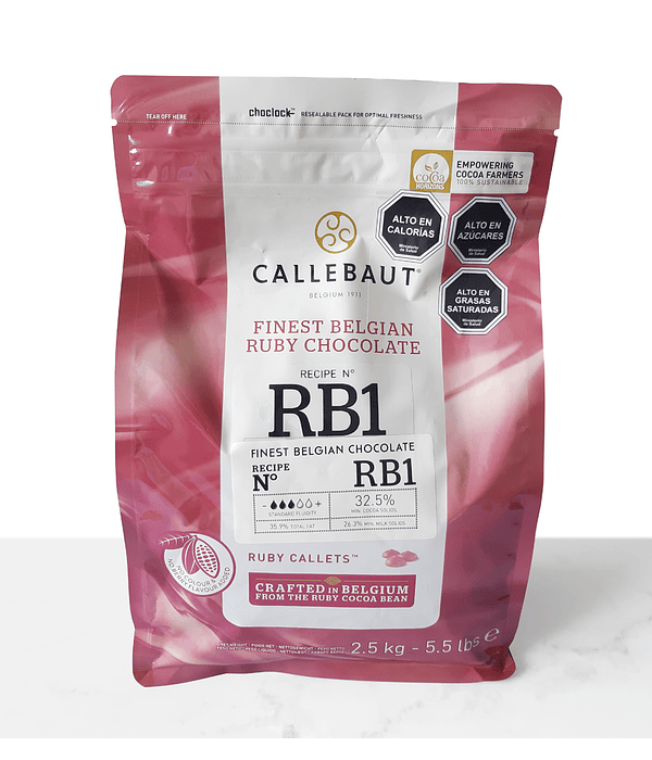 Callebaut Chocolate Ruby 33% Cacao