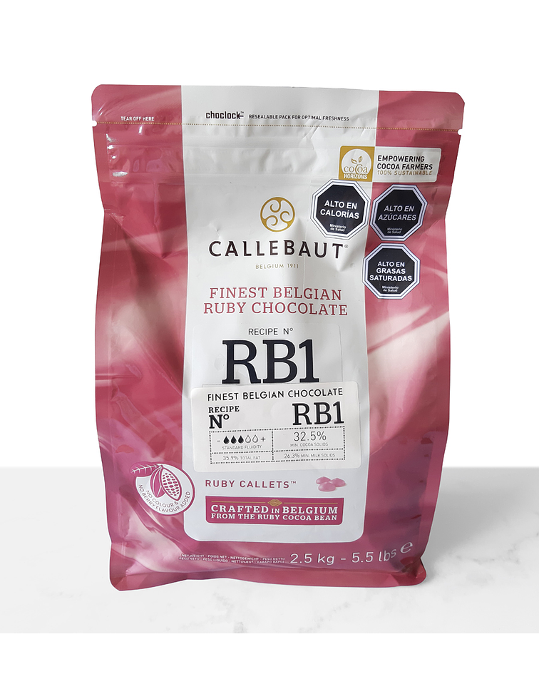 Callebaut Chocolate Ruby 33% Cacao