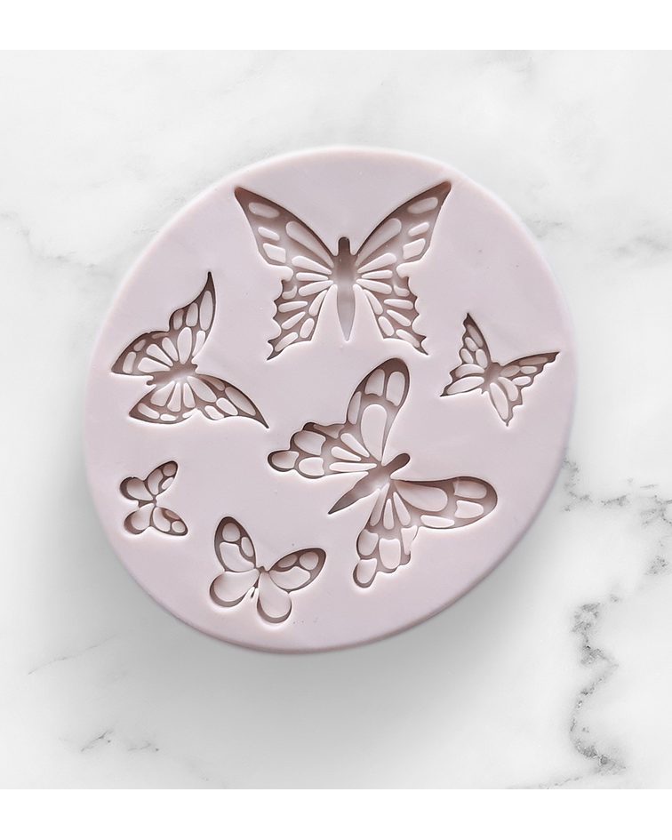 Molde silicona Figura mariposas