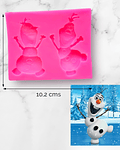 Molde silicona Frozen Olaf